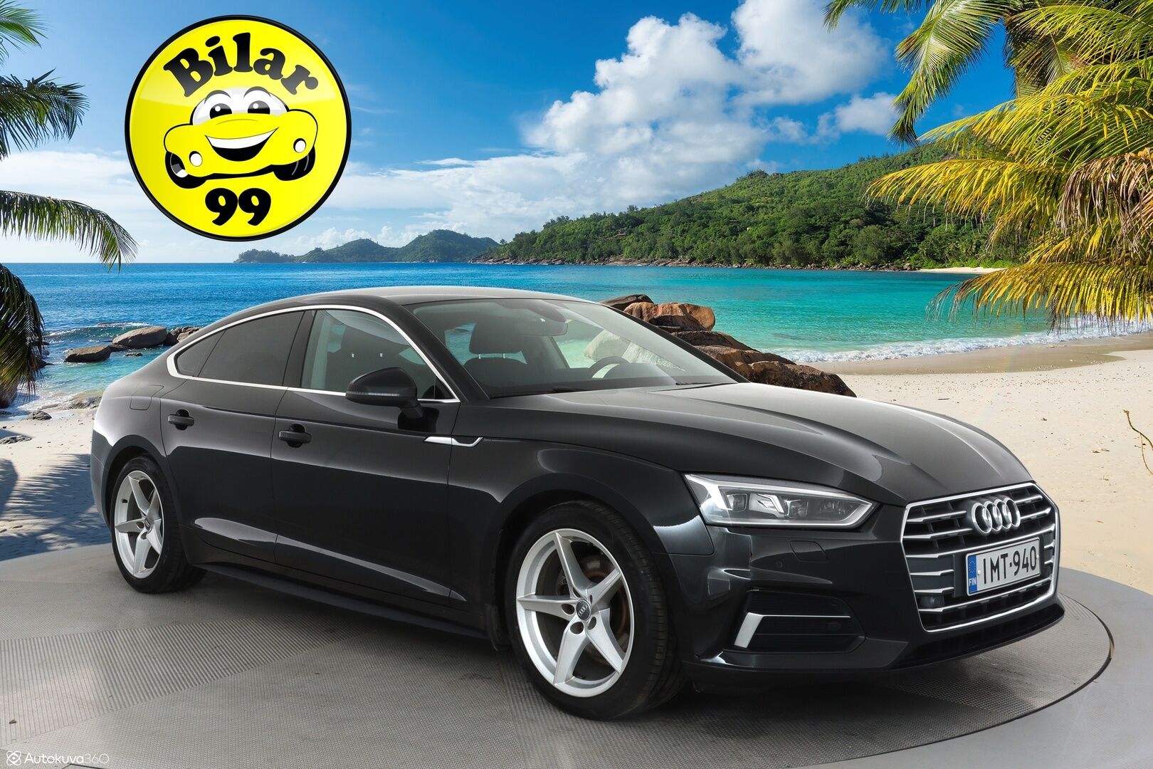 Audi A5 2018 Sportback Business Sport Comfort Edition 1,4 TFSI 110 kW **Webasto / Koukku / Matrix-LED / P.Tutkat / Sporttipenkit** - Sisätilanlämmitin / 3-Aluienen AC / Apple&Android / 2x Renkaat
