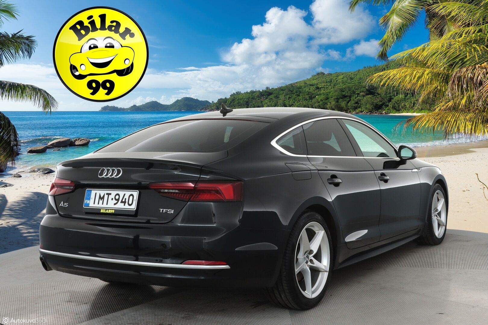Audi A5 2018 Sportback Business Sport Comfort Edition 1,4 TFSI 110 kW **Webasto / Koukku / Matrix-LED / P.Tutkat / Sporttipenkit** - Sisätilanlämmitin / 3-Aluienen AC / Apple&Android / 2x Renkaat
