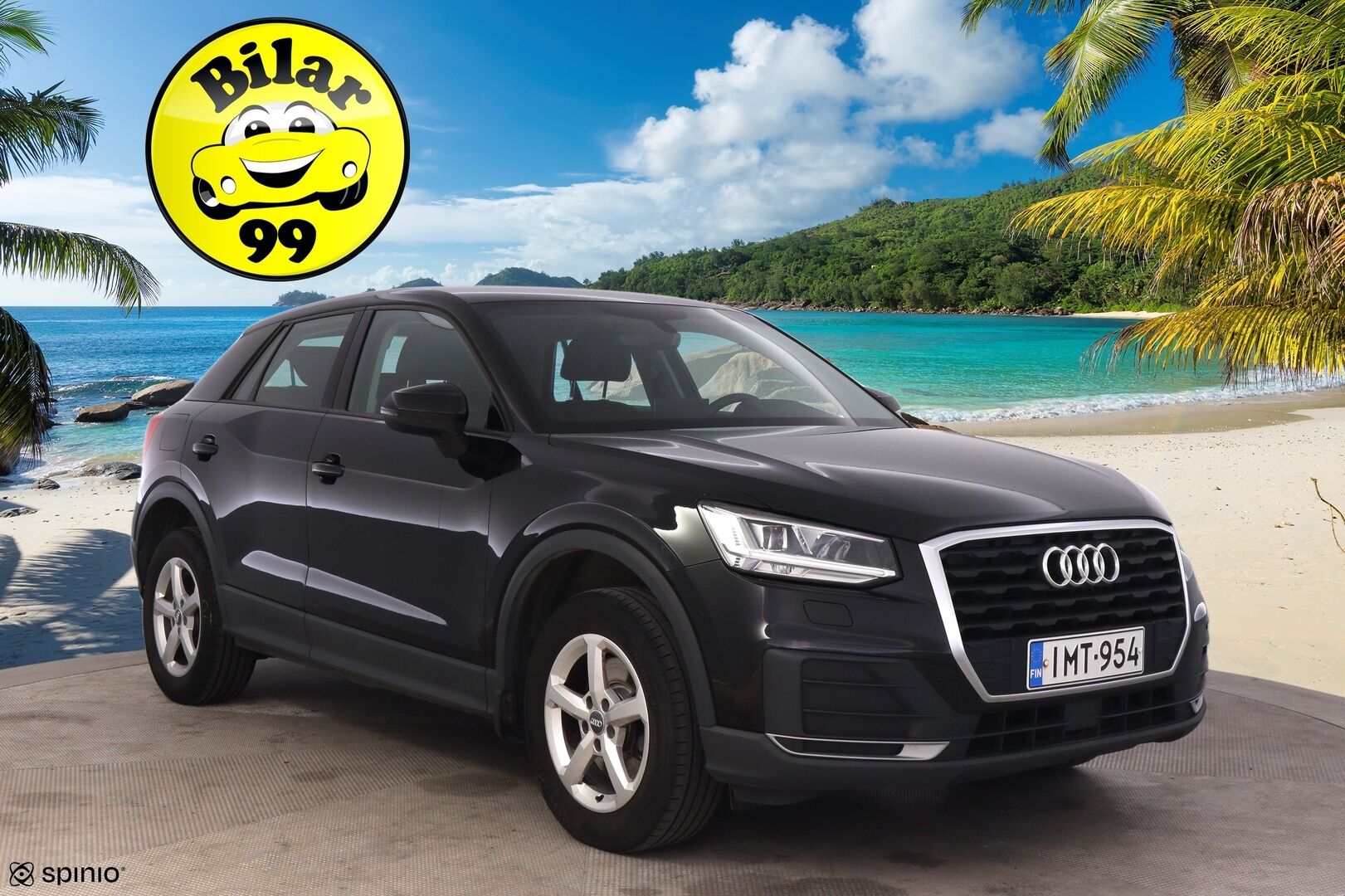 Audi Q2 2018 Business 1,0 TFSI 85 kW S tronic ultra *ACC / LED / Suomi-auto / 2x Renkaat / Parkkitutka* - Jakohihna vaihdettu / Hyvin huollettu