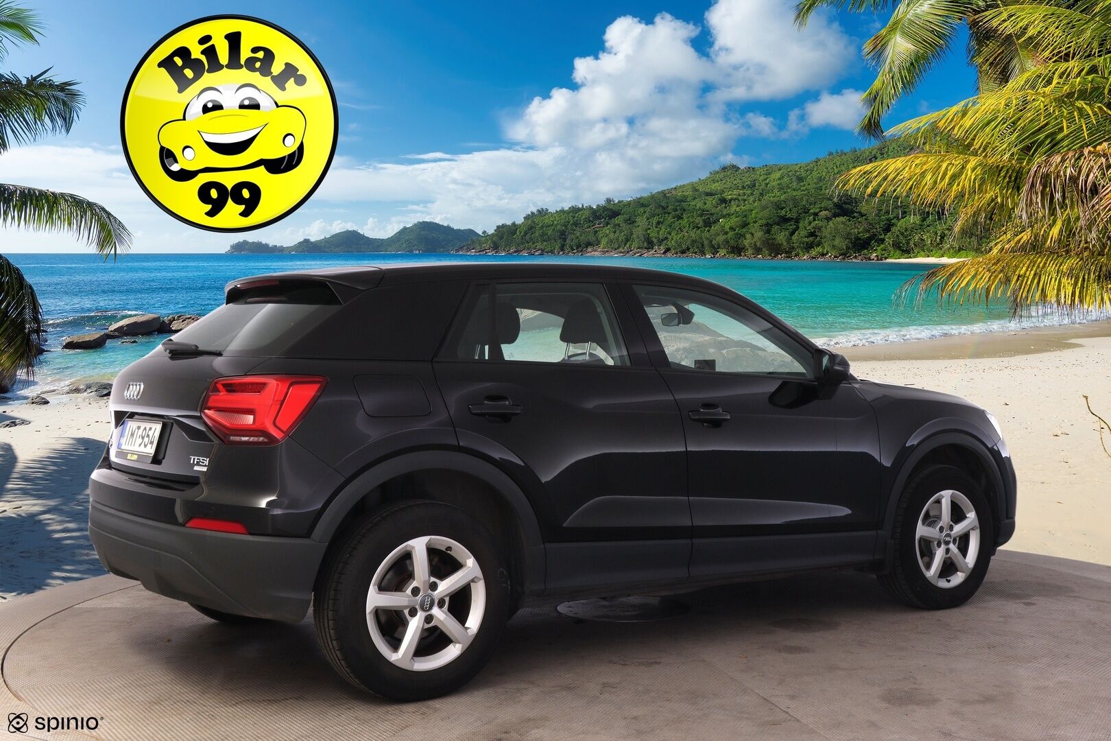 Audi Q2 2018 Business 1,0 TFSI 85 kW S tronic ultra *ACC / LED / Suomi-auto / 2x Renkaat / Parkkitutka* - Jakohihna vaihdettu / Hyvin huollettu