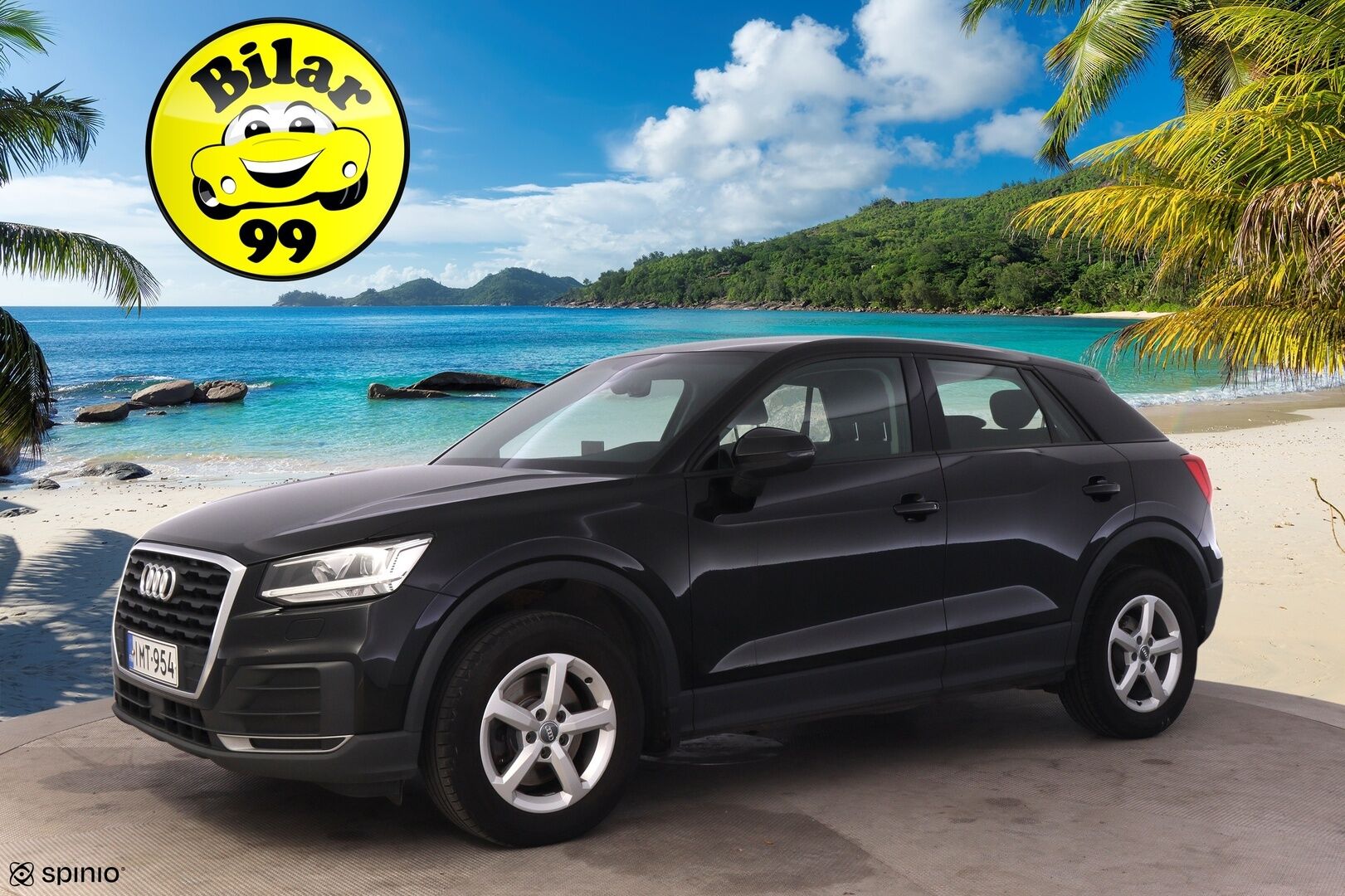 Audi Q2 2018 Business 1,0 TFSI 85 kW S tronic ultra *ACC / LED / Suomi-auto / 2x Renkaat / Parkkitutka* - Jakohihna vaihdettu / Hyvin huollettu