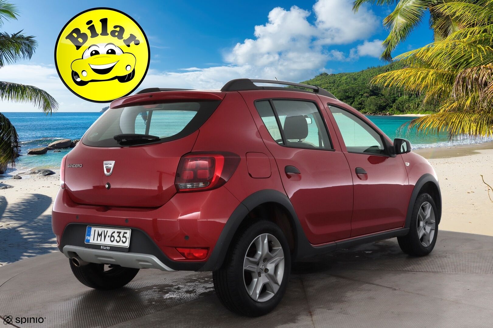 Dacia Sandero 2017 Stepway TCe 90 Easy-R - | Vakkari | Bluetooth | P.tutka | Ilmastointi | Penkinlämmittimet | 2x renkaat aluin | Merkkihuollot | Suomiauto | 