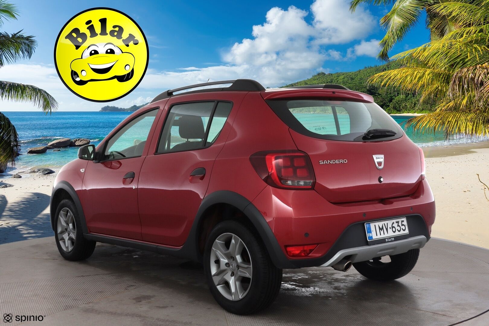 Dacia Sandero 2017 Stepway TCe 90 Easy-R - | Vakkari | Bluetooth | P.tutka | Ilmastointi | Penkinlämmittimet | 2x renkaat aluin | Merkkihuollot | Suomiauto | 