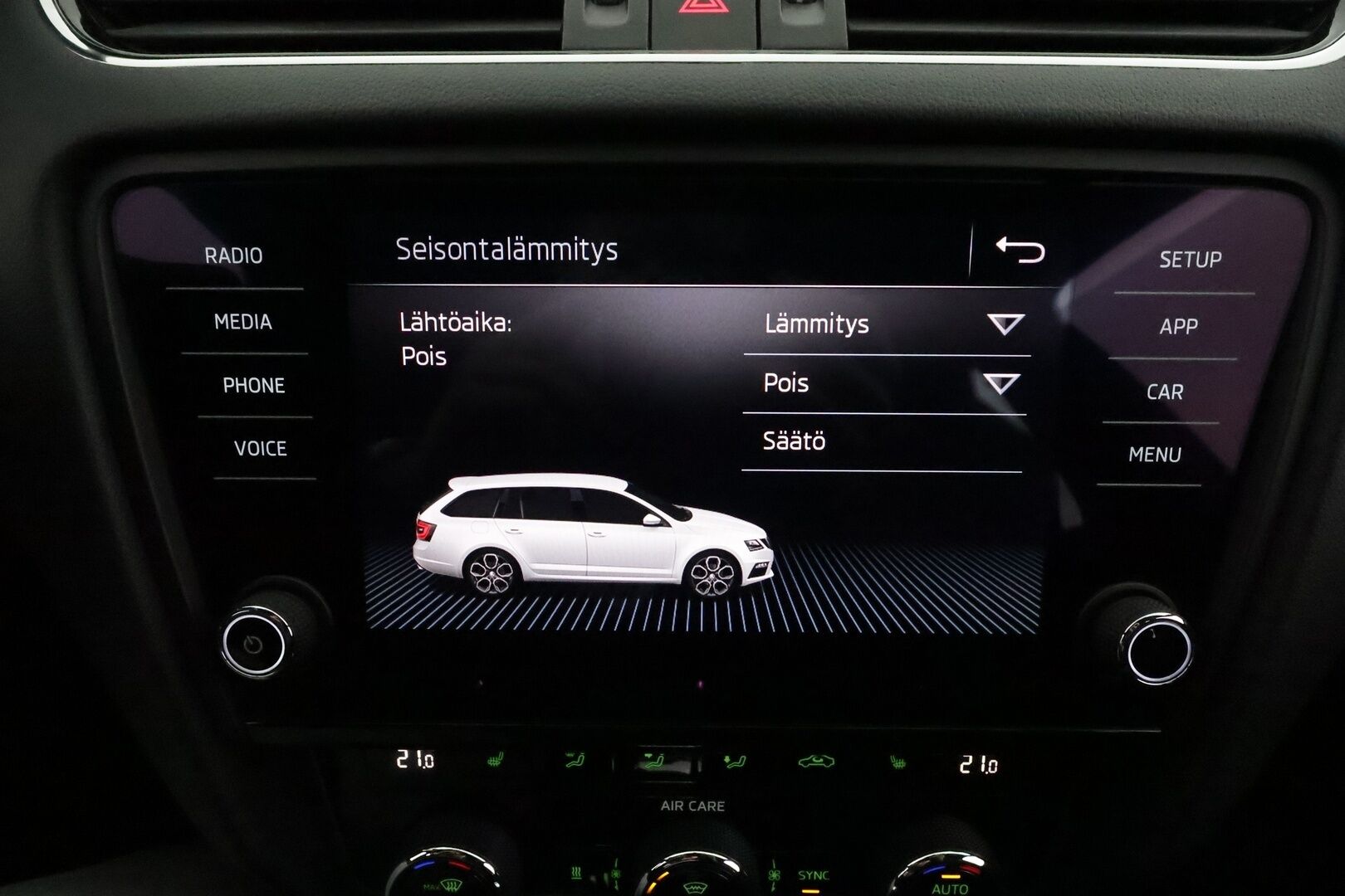 Skoda Octavia 2018 Combi 2,0 TDI 184 4x4 RS DSG *Adapt.vakkari / Webasto / Koukku / LED / Keyless / P.kamera* - Suomi-auto / Merkkihuollettu / Winter-paketti