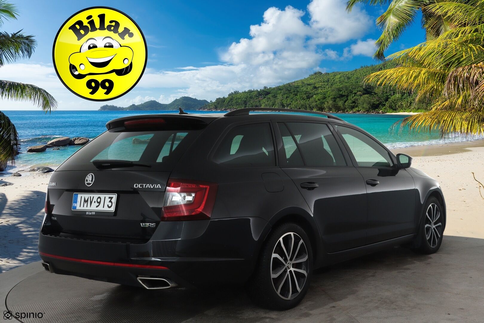 Skoda Octavia 2018 Combi 2,0 TDI 184 4x4 RS DSG *Adapt.vakkari / Webasto / Koukku / LED / Keyless / P.kamera* - Suomi-auto / Merkkihuollettu / Winter-paketti