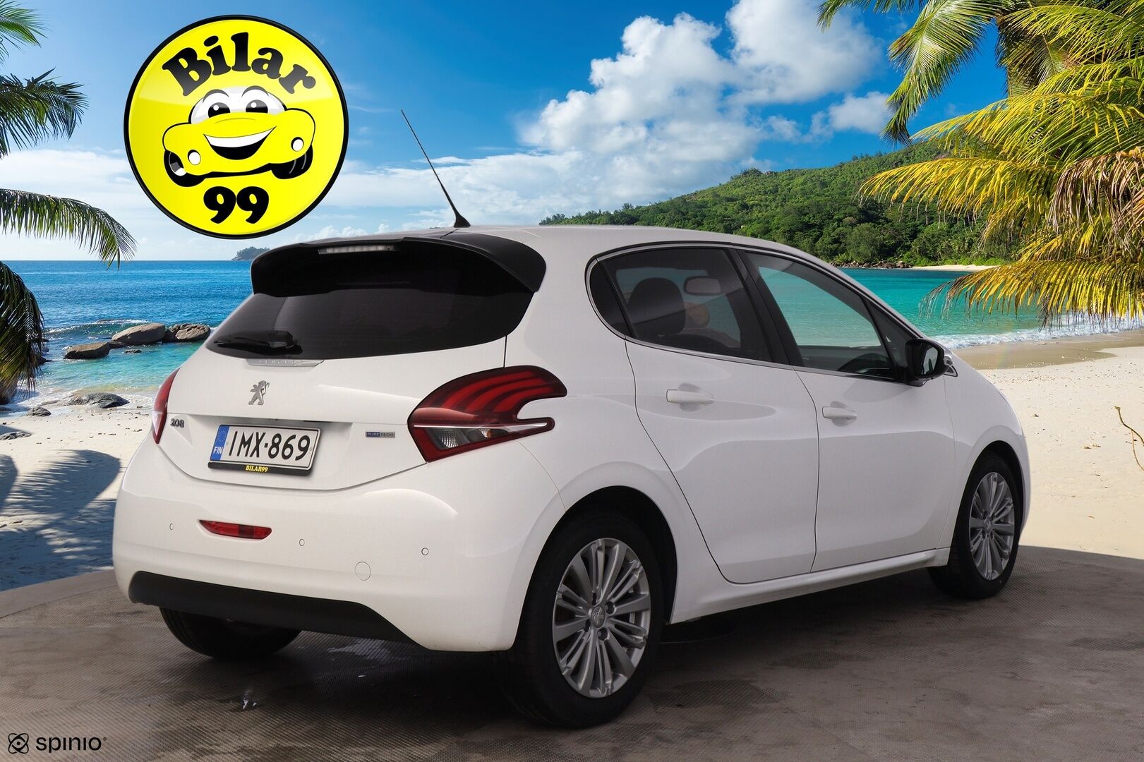 Peugeot 208 2016 Allure VTi 82 5-ov ETG Automaatti *MYYDÄÄN HUUTOKAUPAT.COM* - Myydään huutokaupat.com