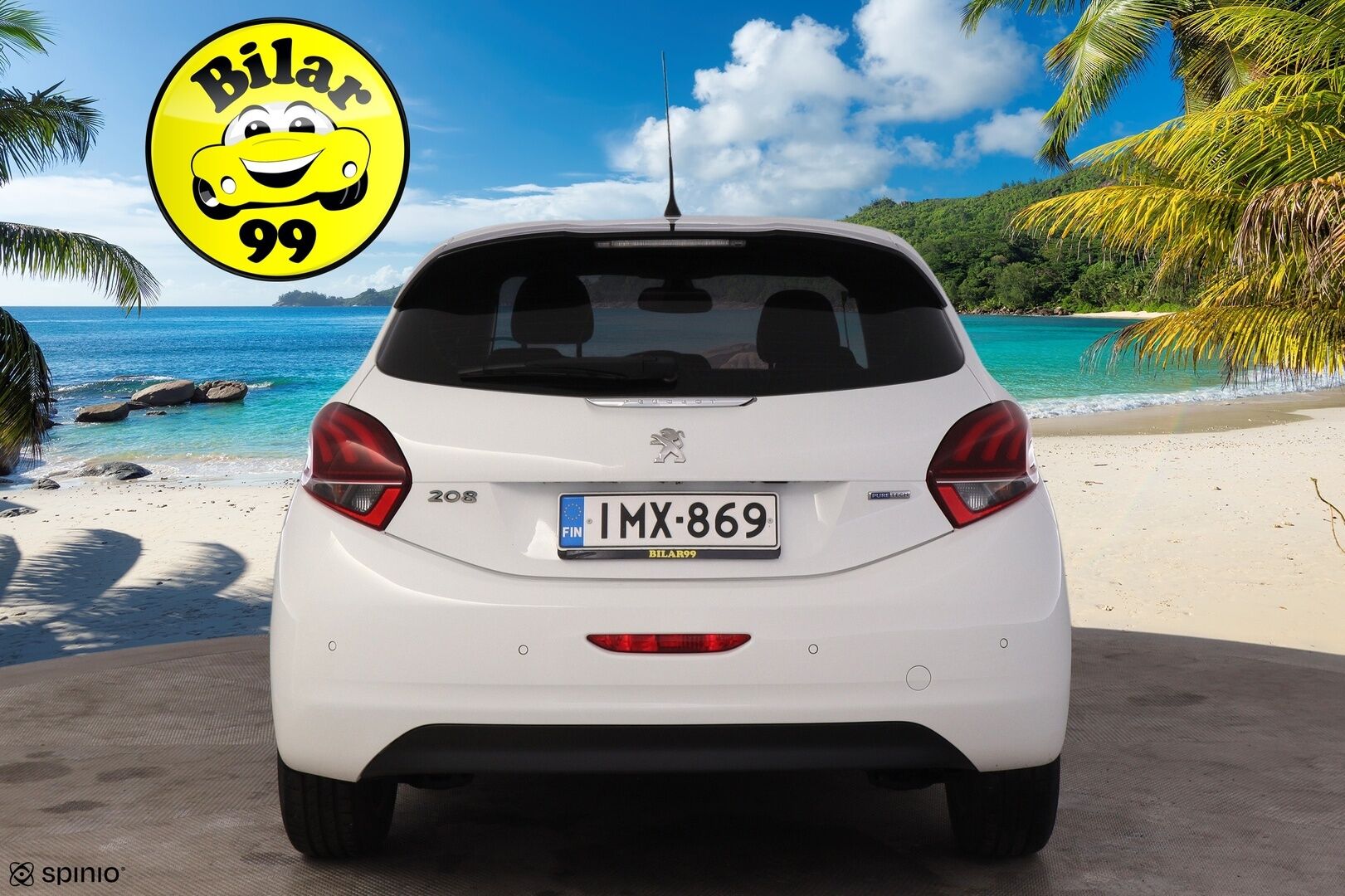 Peugeot 208 2016 Allure VTi 82 5-ov ETG Automaatti *MYYDÄÄN HUUTOKAUPAT.COM* - Myydään huutokaupat.com