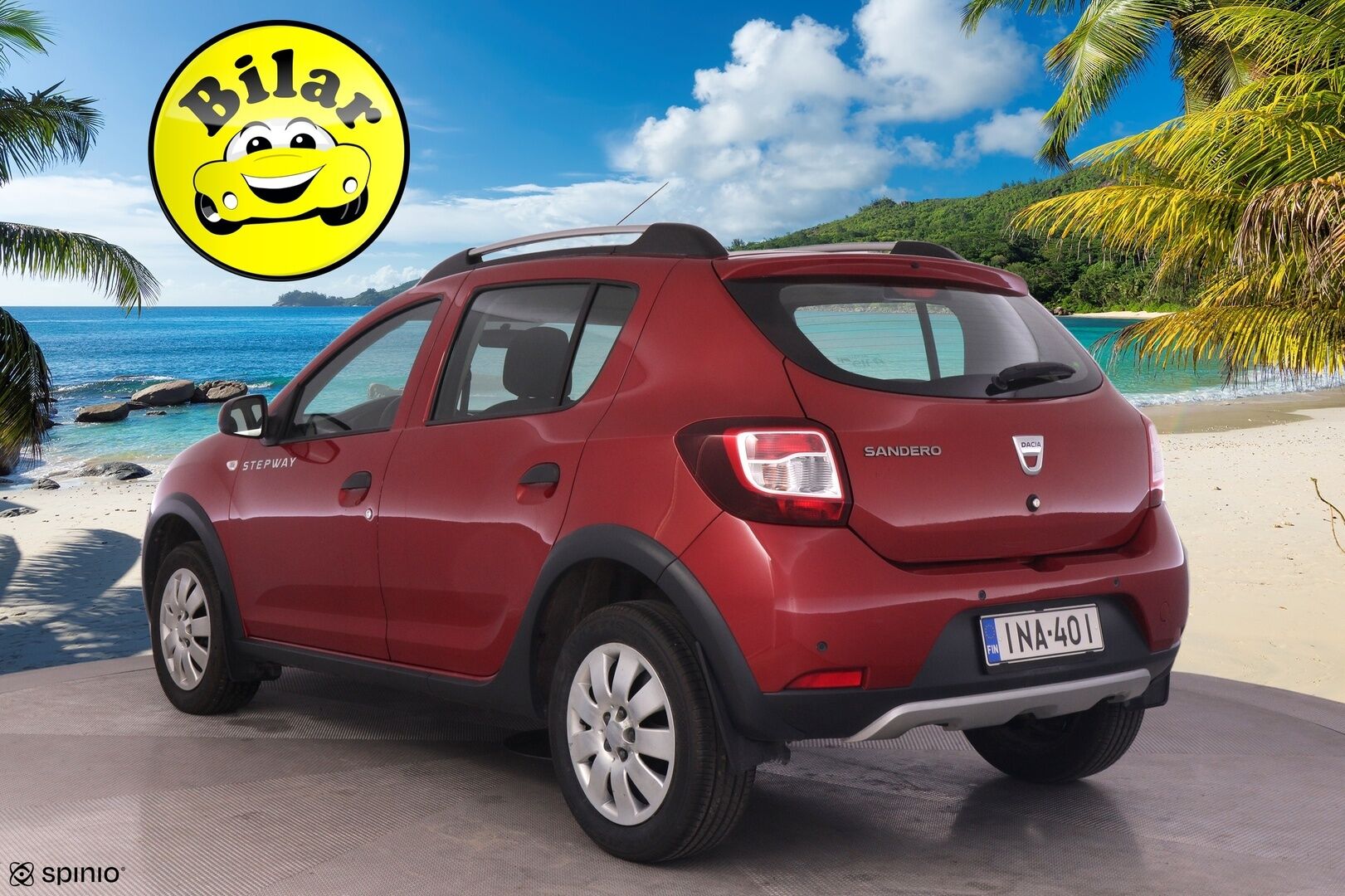 Dacia Sandero 2014 Stepway TCe 90 Prestige - | Suomi-Auto | Lohko | Sisätilanlämmitin | Navi | P.Tutka | 2x Kunnon Renkailla | Juuri Huollettu | Hiljattain Katsastettu |