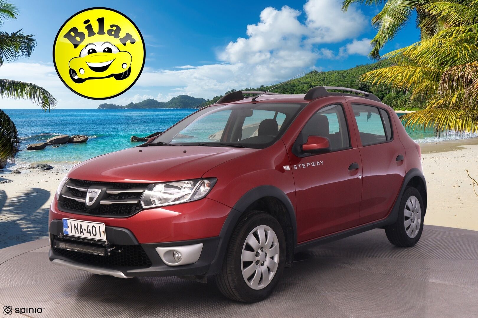 Dacia Sandero 2014 Stepway TCe 90 Prestige - | Suomi-Auto | Lohko | Sisätilanlämmitin | Navi | P.Tutka | 2x Kunnon Renkailla | Juuri Huollettu | Hiljattain Katsastettu |
