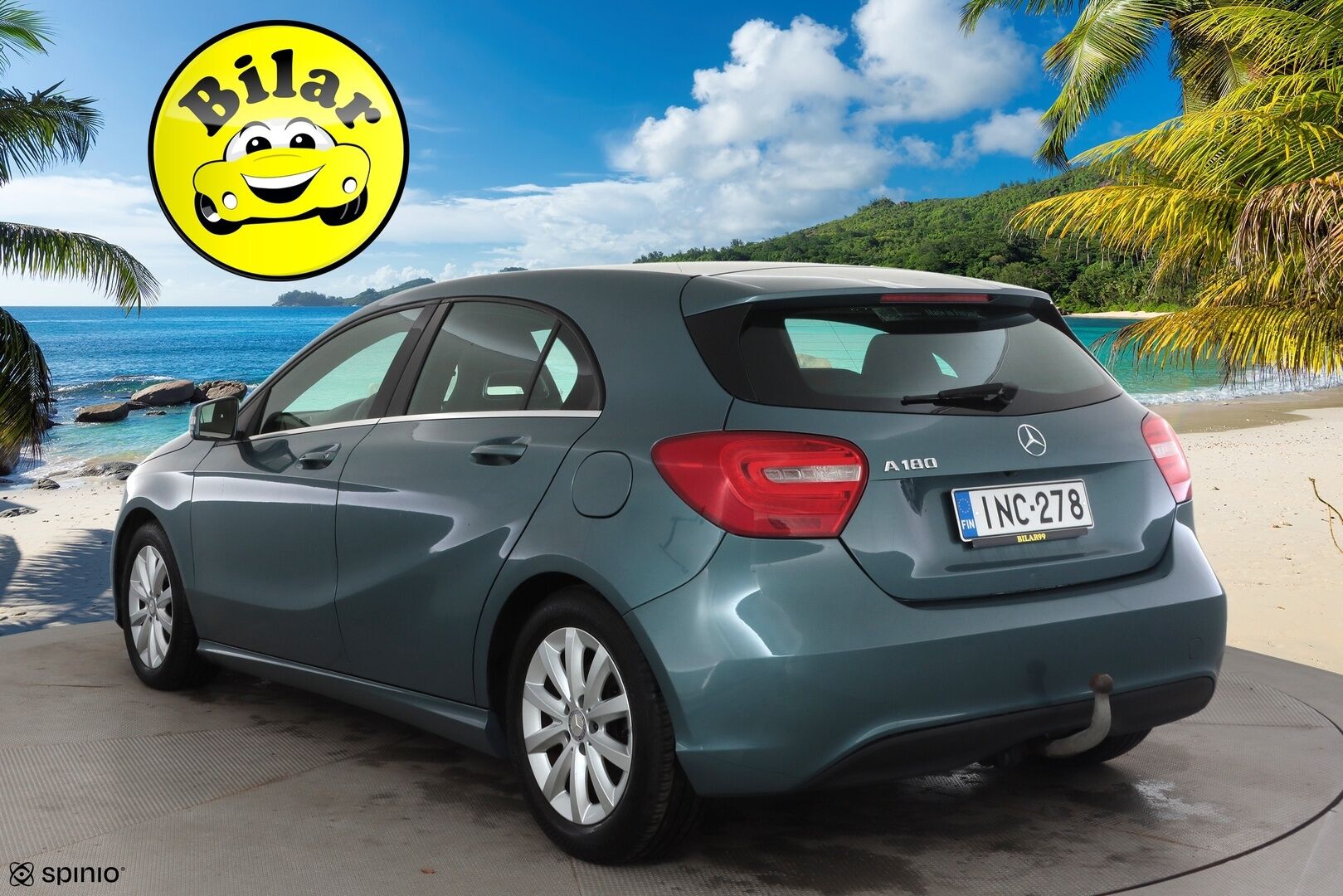 Mercedes-Benz A 2014 180 BE A Premium Business - | Koukku | Merkkihuollot | Xenon | Puolinahat | Sporttipenkit | P.kamera | Bluetooth | Lohko+sisälämmitin | Vakkari | 2x renkaat aluin | 