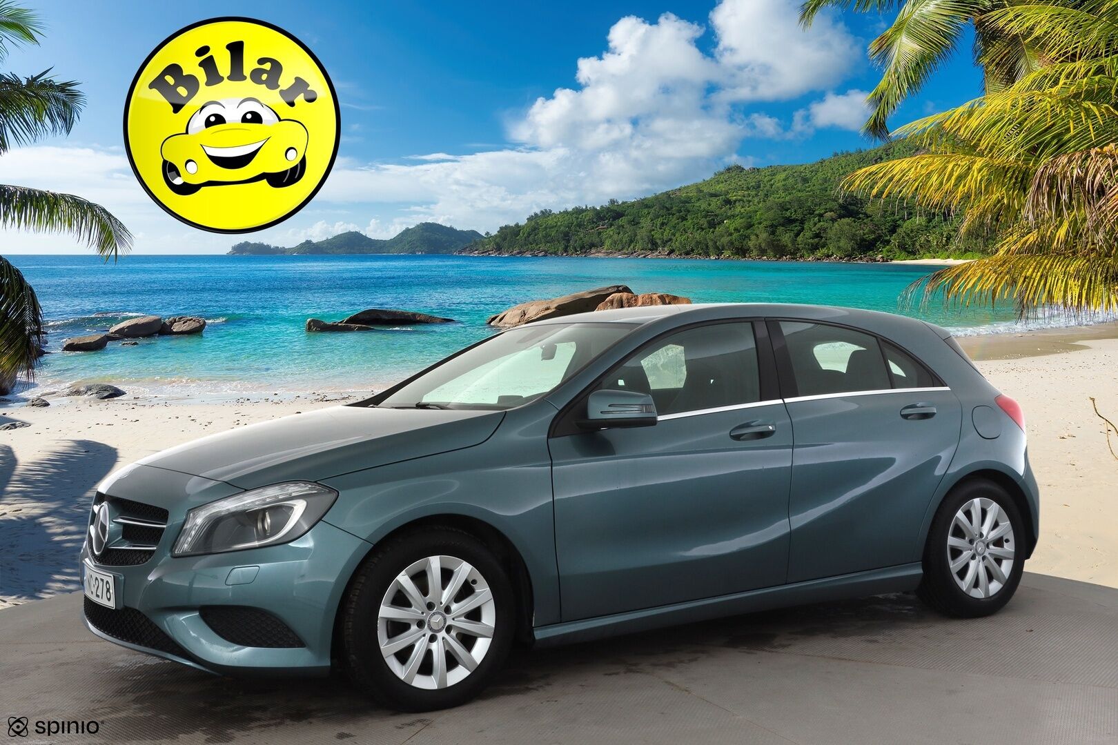 Mercedes-Benz A 2014 180 BE A Premium Business - | Koukku | Merkkihuollot | Xenon | Puolinahat | Sporttipenkit | P.kamera | Bluetooth | Lohko+sisälämmitin | Vakkari | 2x renkaat aluin | 