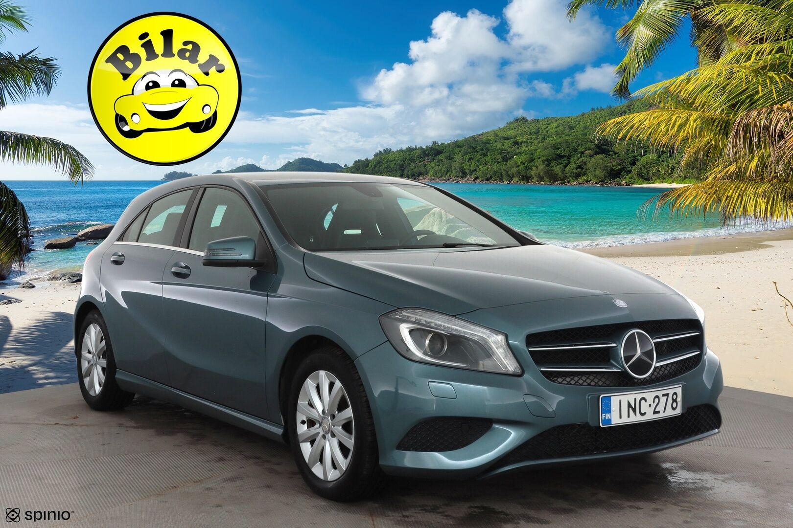 Mercedes-Benz A 2014 180 BE A Premium Business - | Koukku | Merkkihuollot | Xenon | Puolinahat | Sporttipenkit | P.kamera | Bluetooth | Lohko+sisälämmitin | Vakkari | 2x renkaat aluin | 