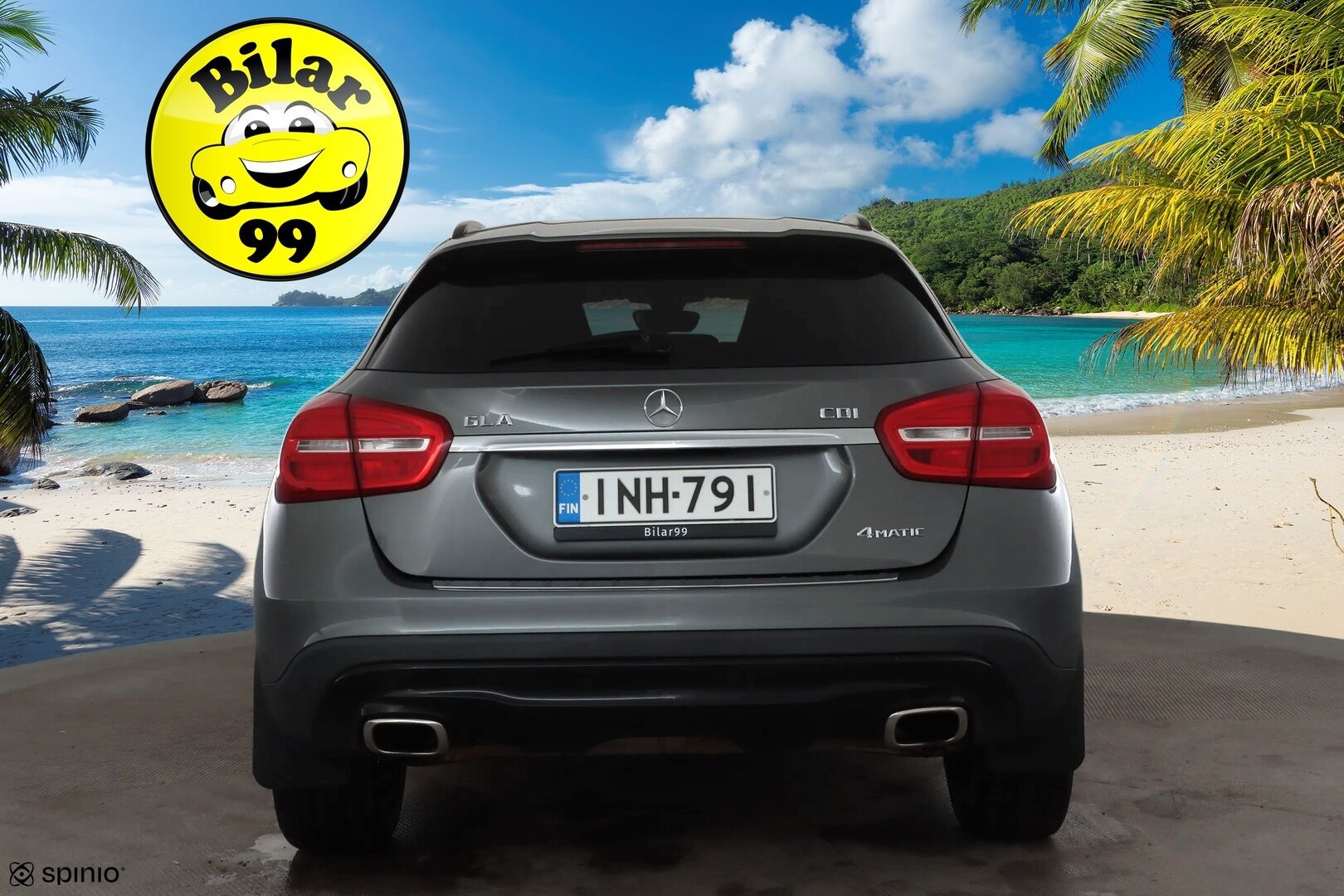 Mercedes-Benz GLA 2015 200 CDI 4Matic A Premium Business * Webasto / Peruutuskamera / Bi-Xenon / Puolinahkasisusta / Vakkari / Sähköluukku! - Suomi-auto / Kahdet renkaat aluvanteilla