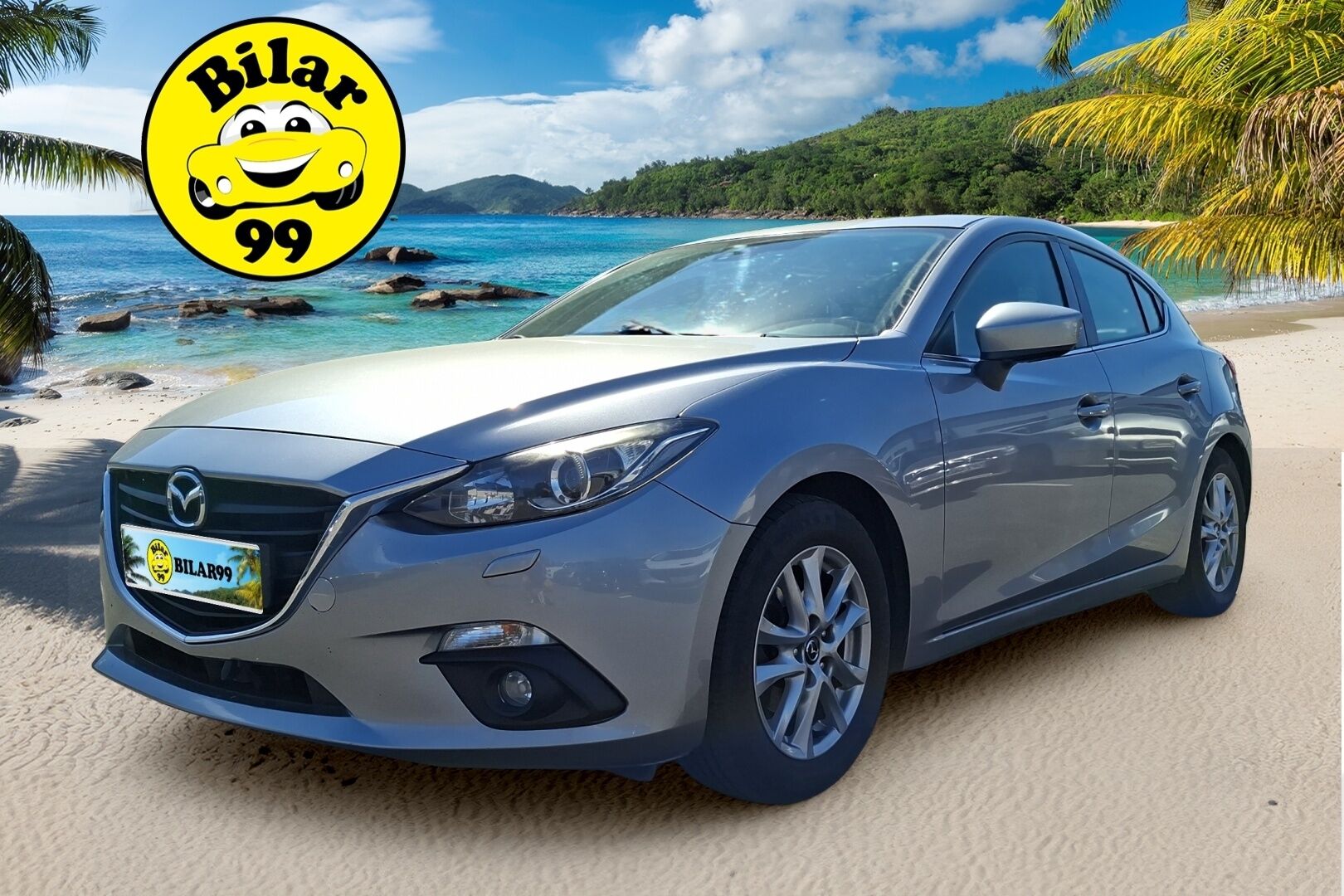 Mazda 3 2014 5HB 1,5 (100) SKYACTIV-G Premium 6MT 5ov DF2 - Suomi-auto | Lohkolämmitin | Tarkka huoltohistoria! 