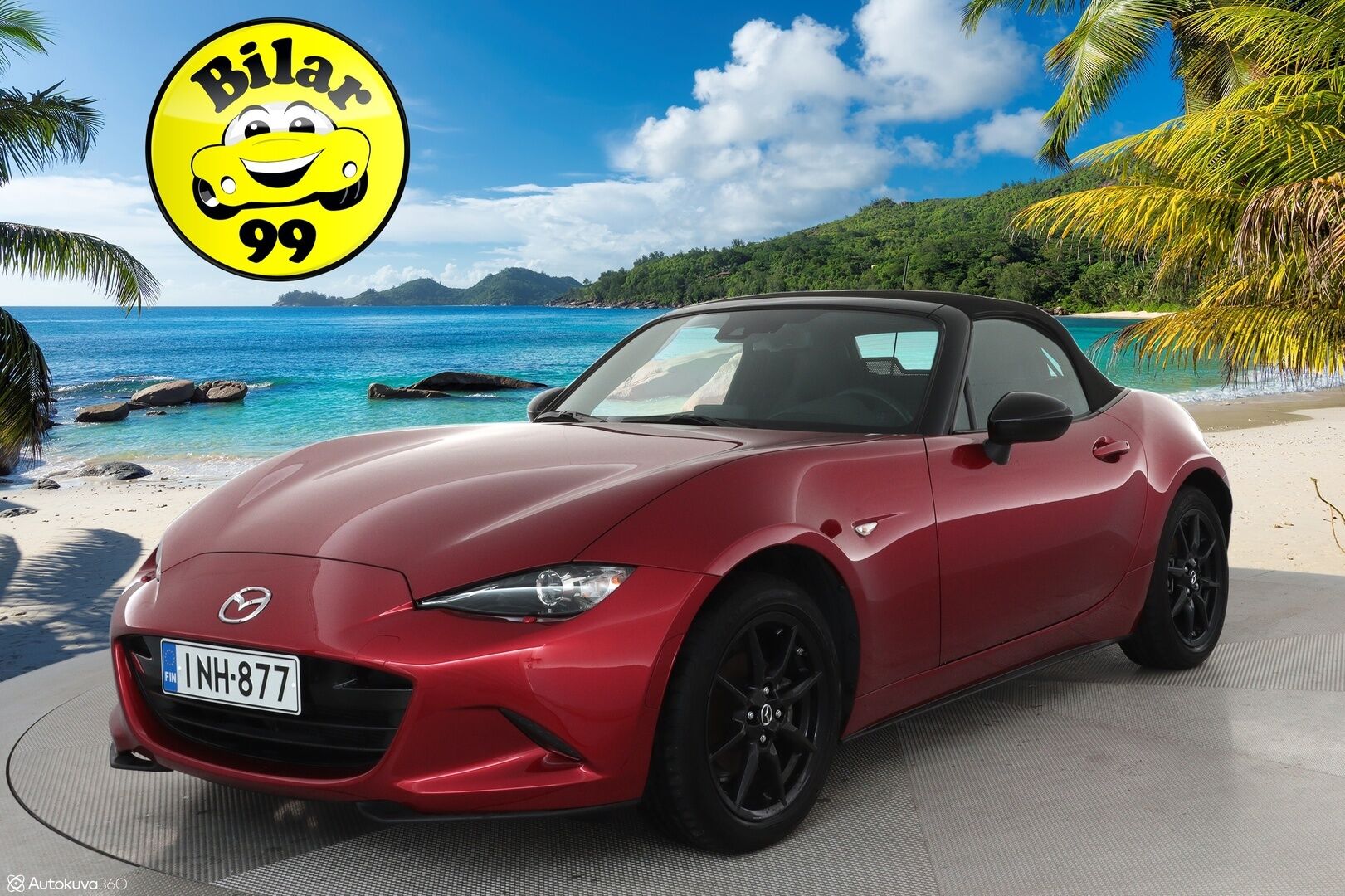 Mazda MX-5 2019 1,5 (132) SKYACTIV-G Premium Sport MT **Vakkari / Kaistavahti / LED / Apple&Android / Nahkapenkit**