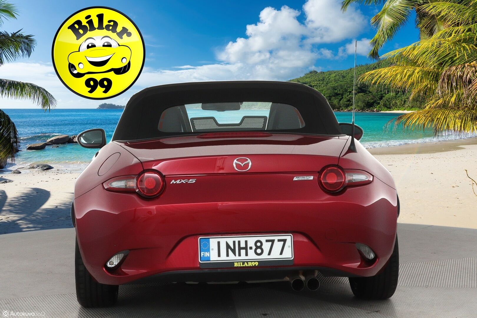 Mazda MX-5 2019 1,5 (132) SKYACTIV-G Premium Sport MT **Vakkari / Kaistavahti / LED / Apple&Android / Nahkapenkit**