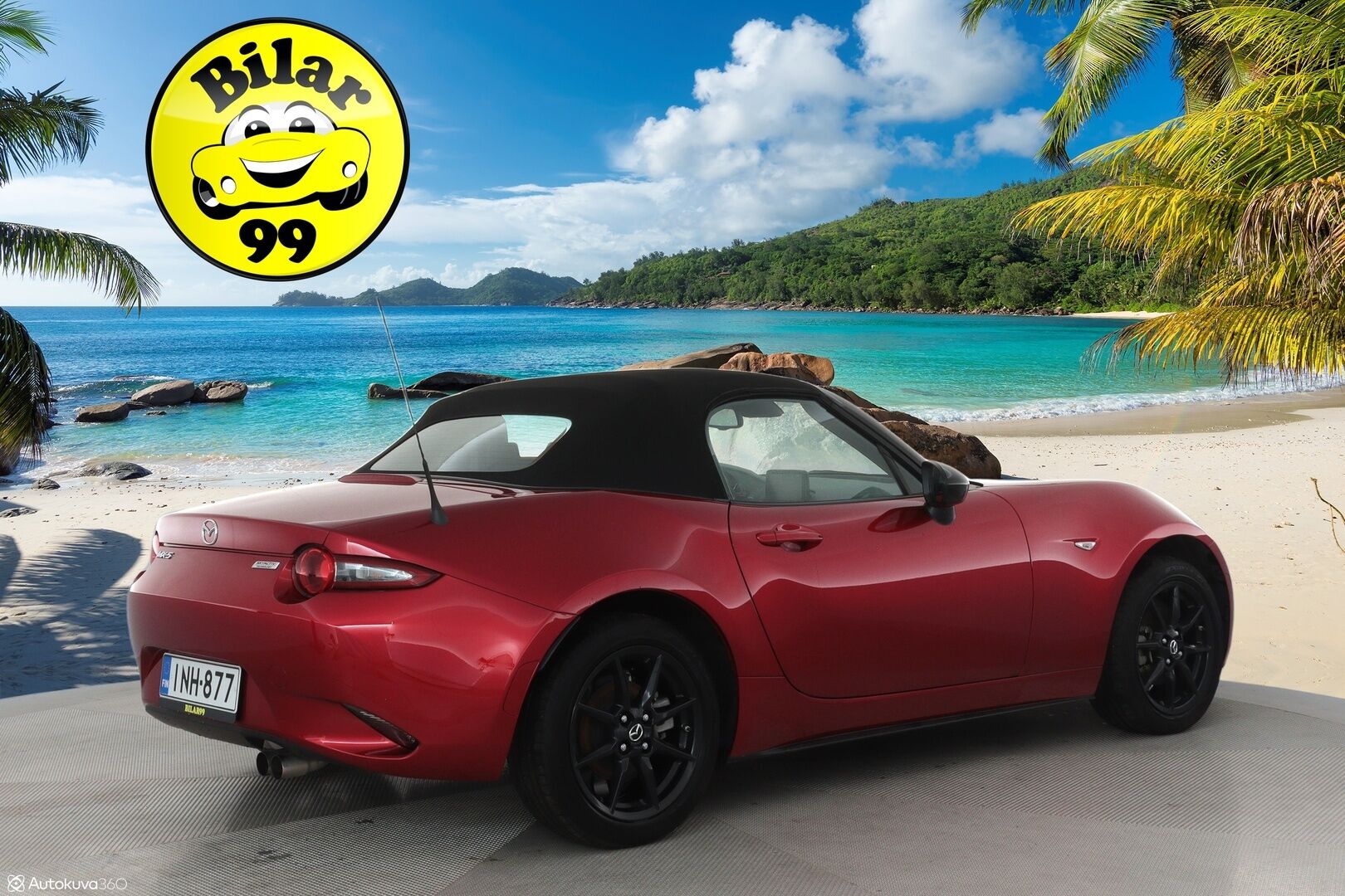 Mazda MX-5 2019 1,5 (132) SKYACTIV-G Premium Sport MT **Vakkari / Kaistavahti / LED / Apple&Android / Nahkapenkit**
