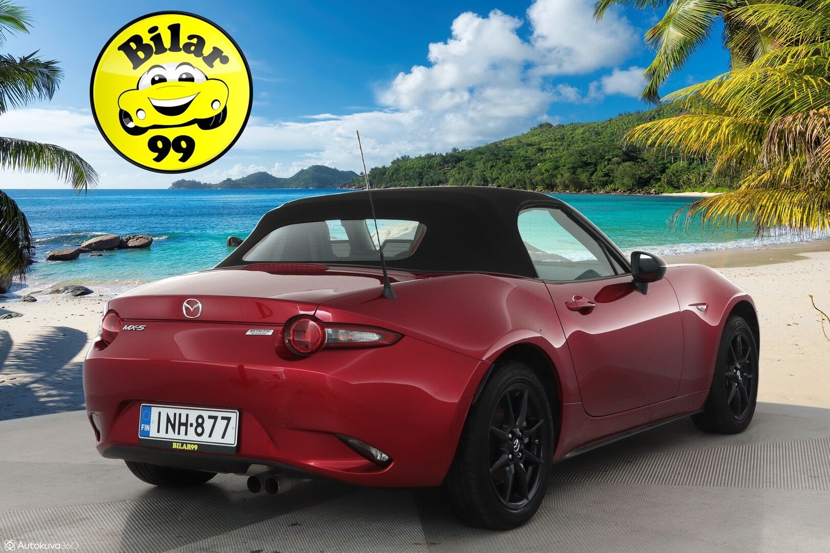 Mazda MX-5 2019 1,5 (132) SKYACTIV-G Premium Sport MT **Vakkari / Kaistavahti / LED / Apple&Android / Nahkapenkit**