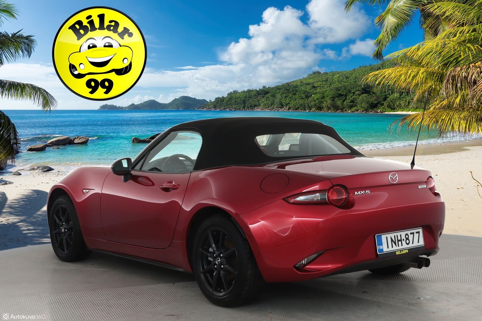 Mazda MX-5 2019 1,5 (132) SKYACTIV-G Premium Sport MT **Vakkari / Kaistavahti / LED / Apple&Android / Nahkapenkit**