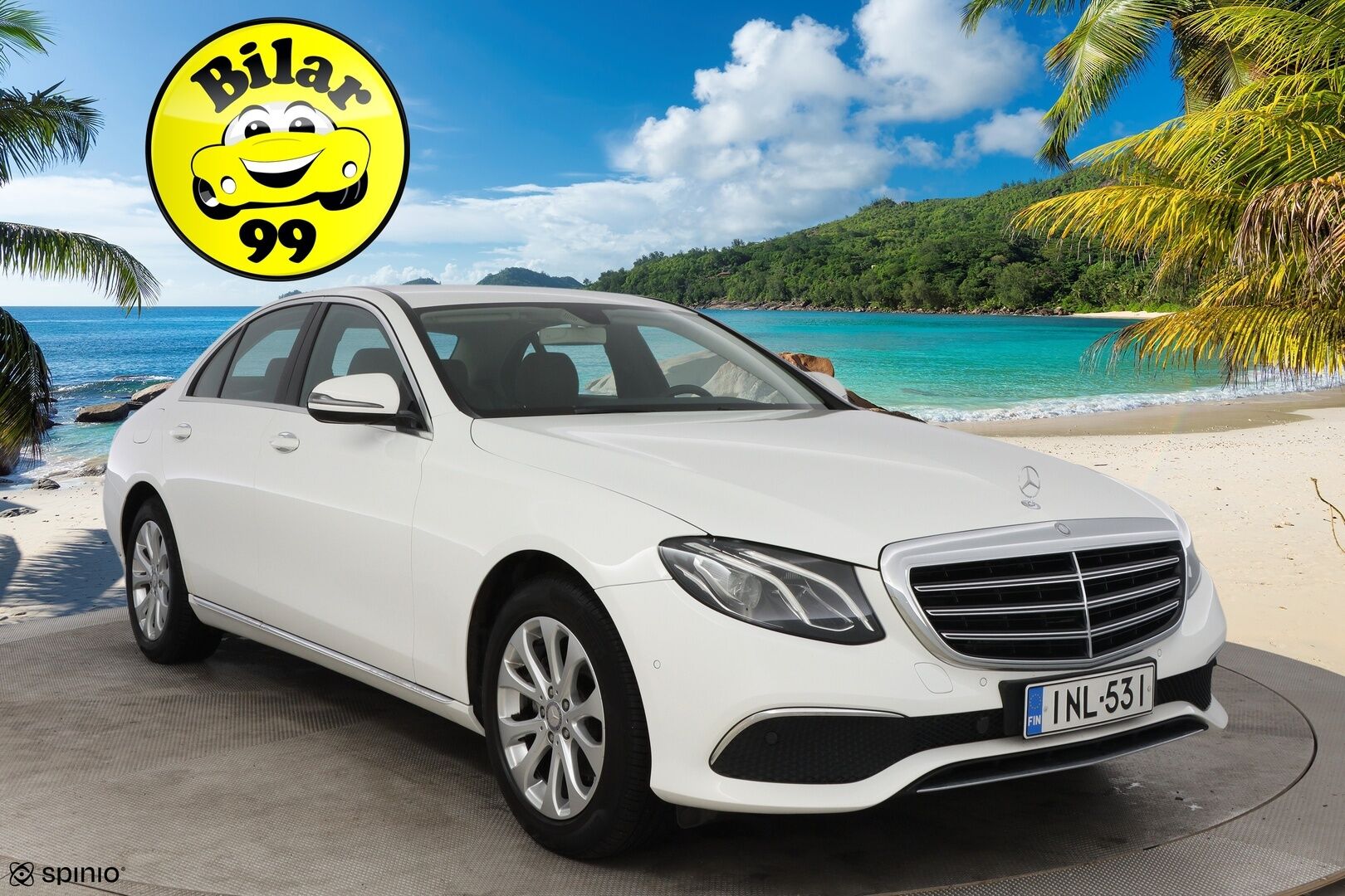 Mercedes-Benz E 2017 200 d A Premium Business - Ruskea Nahkasisusta / Peruutuskamera / Vakkari / Lohkolämmitin / Navi / Suomiauto / Juuri saapunut Tampereelle!