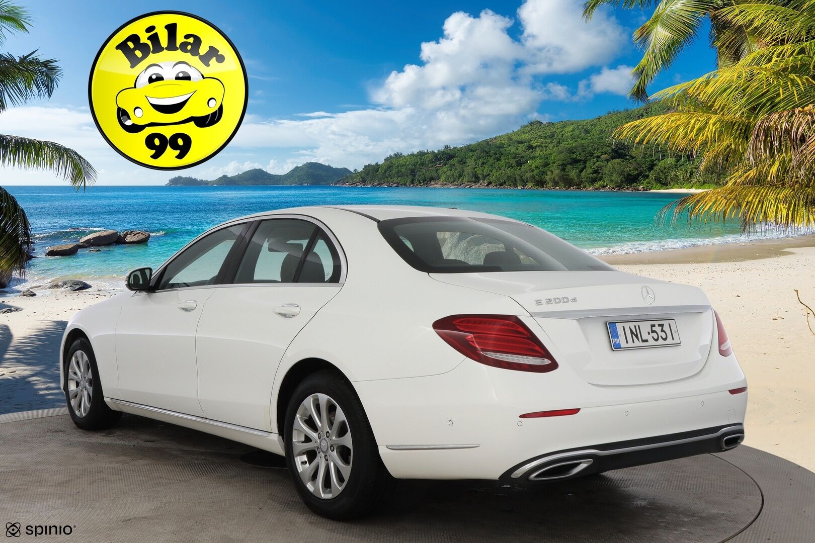 Mercedes-Benz E 2017 200 d A Premium Business - Ruskea Nahkasisusta / Peruutuskamera / Vakkari / Lohkolämmitin / Navi / Suomiauto / Juuri saapunut Tampereelle!
