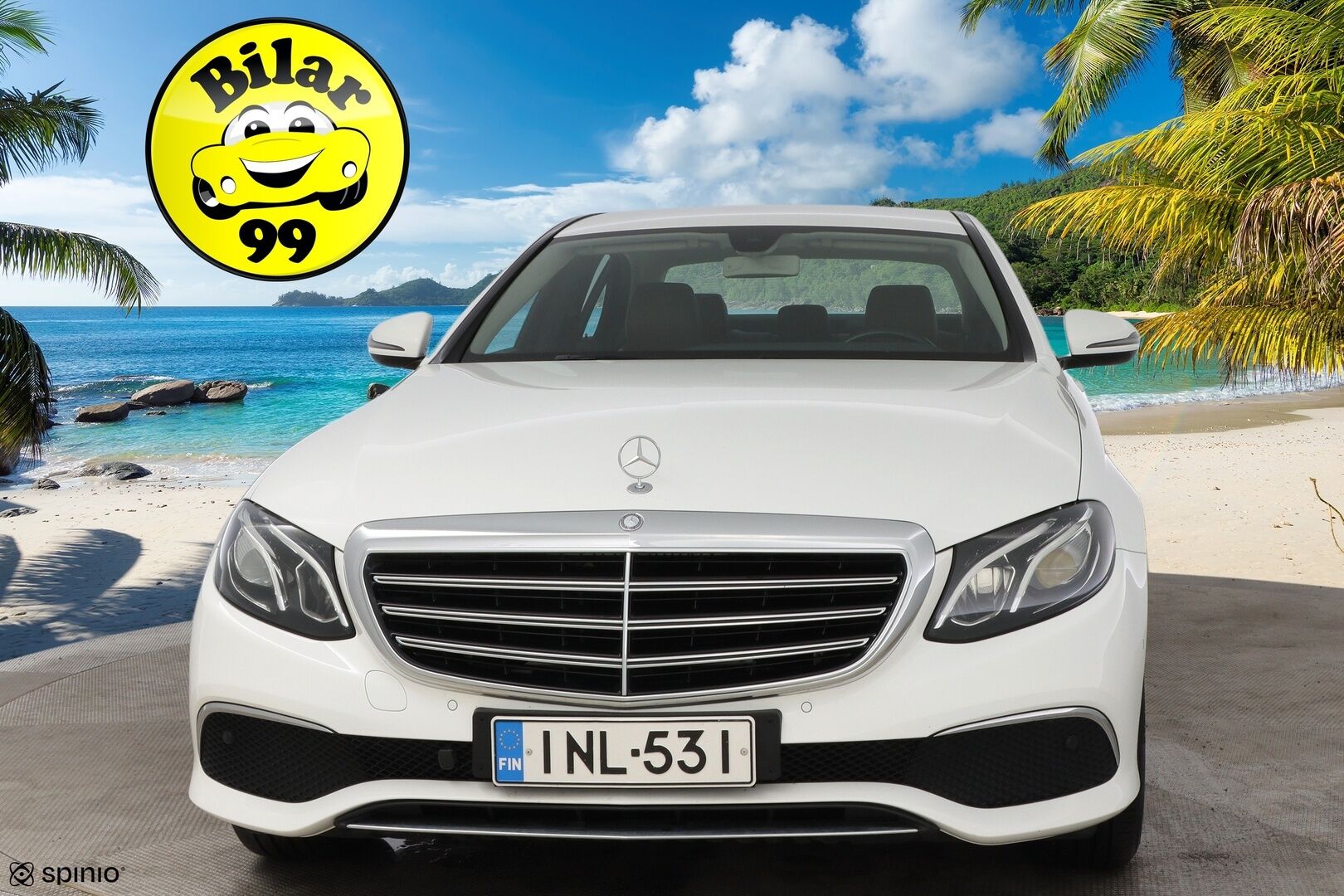 Mercedes-Benz E 2017 200 d A Premium Business - Ruskea Nahkasisusta / Peruutuskamera / Vakkari / Lohkolämmitin / Navi / Suomiauto / Juuri saapunut Tampereelle!