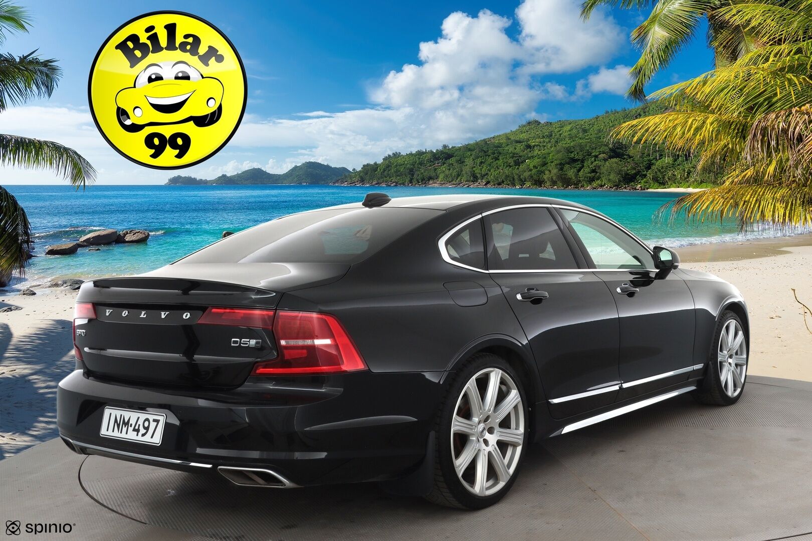 Volvo S90 2017 D5 AWD Inscription aut * Pilot assist / Pa-Lisälämmitin / Koukku / Blis / Muistipenkit / B&W / High level LED * - Merkkihuollettu / Suomi-auto / Kahdet Renkaat