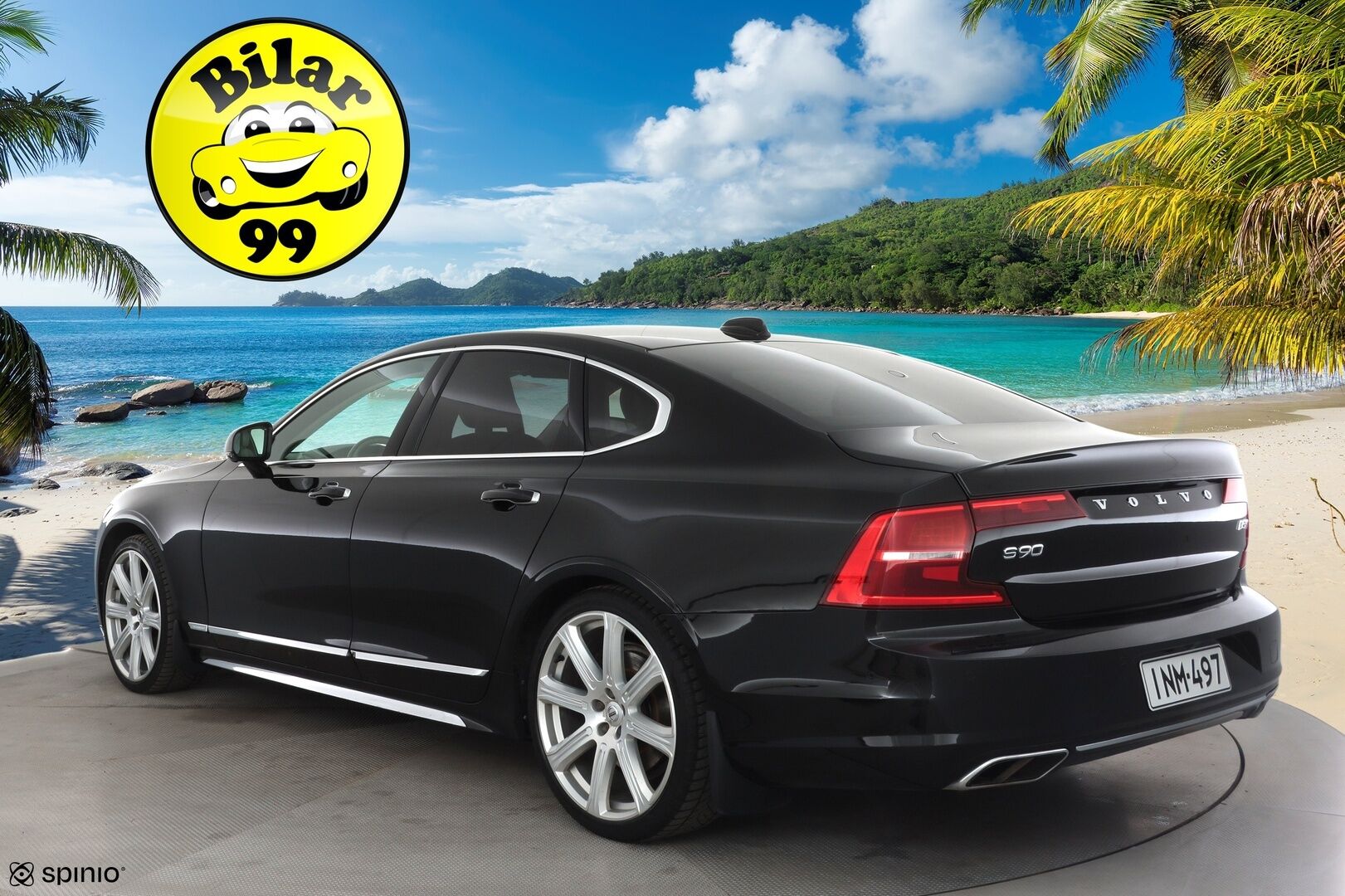 Volvo S90 2017 D5 AWD Inscription aut * Pilot assist / Pa-Lisälämmitin / Koukku / Blis / Muistipenkit / B&W / High level LED * - Merkkihuollettu / Suomi-auto / Kahdet Renkaat