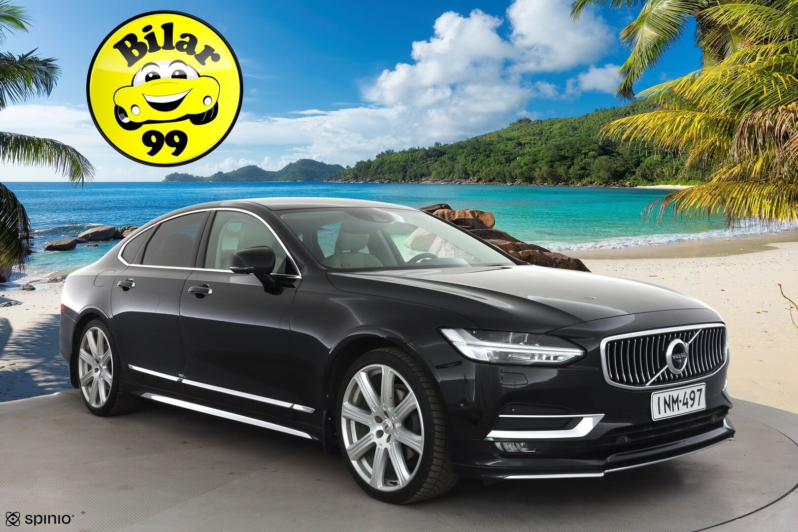 Volvo S90 2017 D5 AWD Inscription aut * Pilot assist / Pa-Lisälämmitin / Koukku / Blis / Muistipenkit / B&W / High level LED * - Merkkihuollettu / Suomi-auto / Kahdet Renkaat