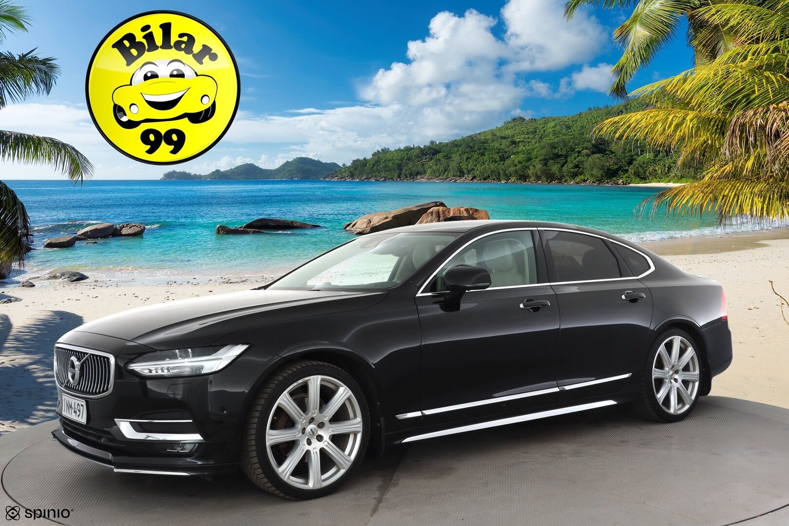 Volvo S90 2017 D5 AWD Inscription aut * Pilot assist / Pa-Lisälämmitin / Koukku / Blis / Muistipenkit / B&W / High level LED * - Merkkihuollettu / Suomi-auto / Kahdet Renkaat