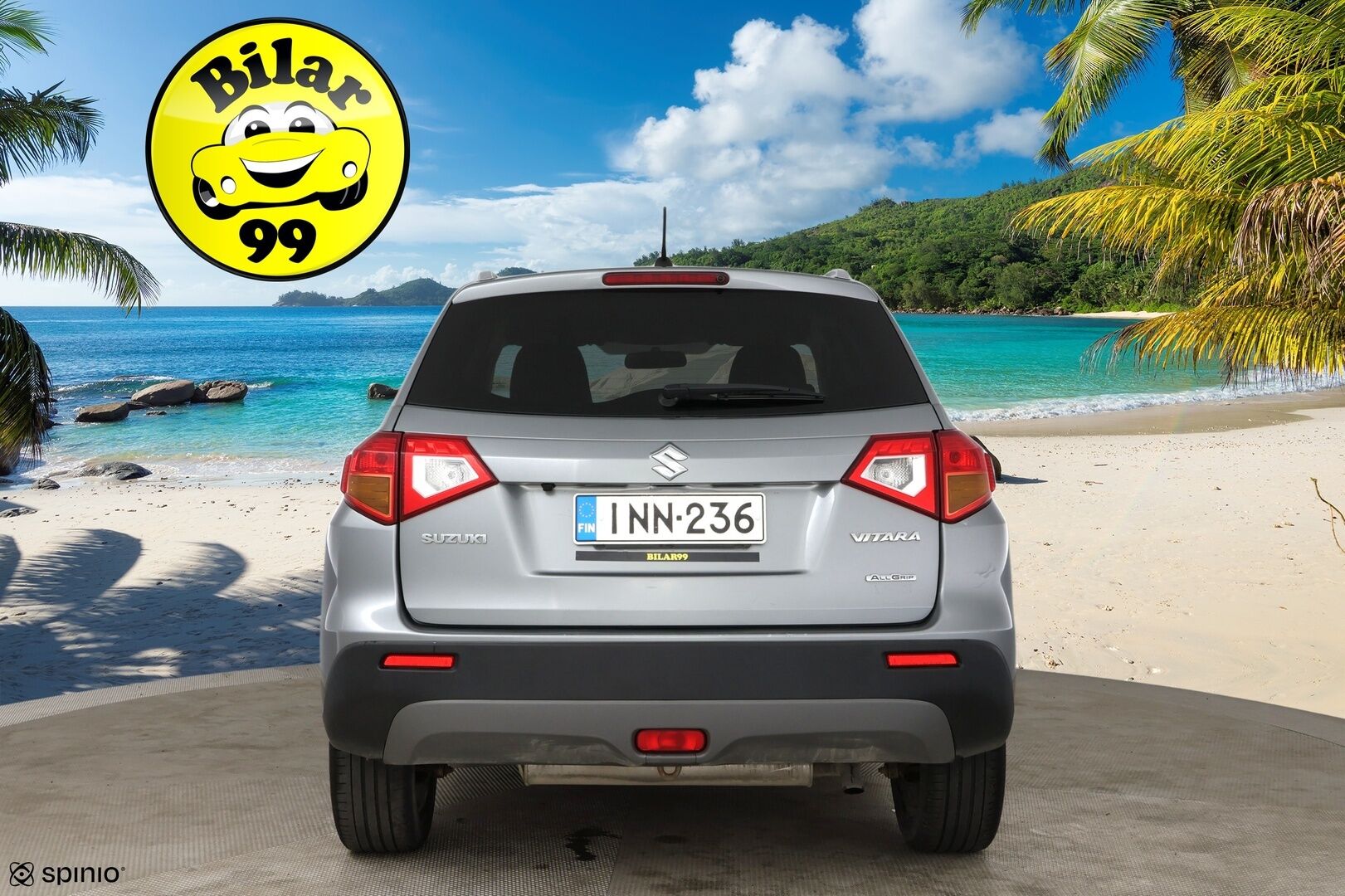 Suzuki Vitara 2016 1,6 VVT 4WD GL+ 5MT / Adapt. vakkari / Navi / P. Kamera / Suomi-auto - LED-lisävalo / Bluetooth