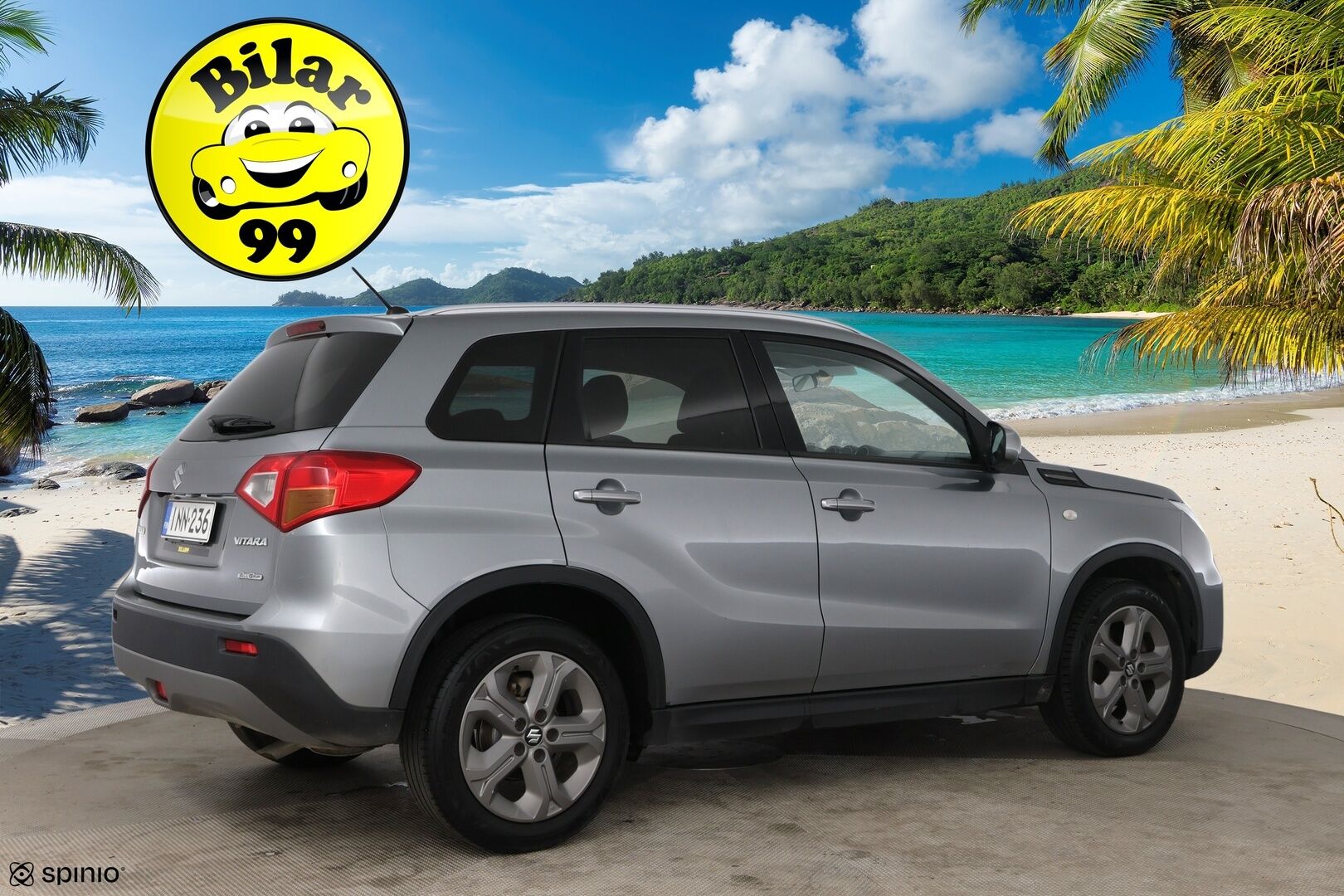 Suzuki Vitara 2016 1,6 VVT 4WD GL+ 5MT / Adapt. vakkari / Navi / P. Kamera / Suomi-auto - LED-lisävalo / Bluetooth