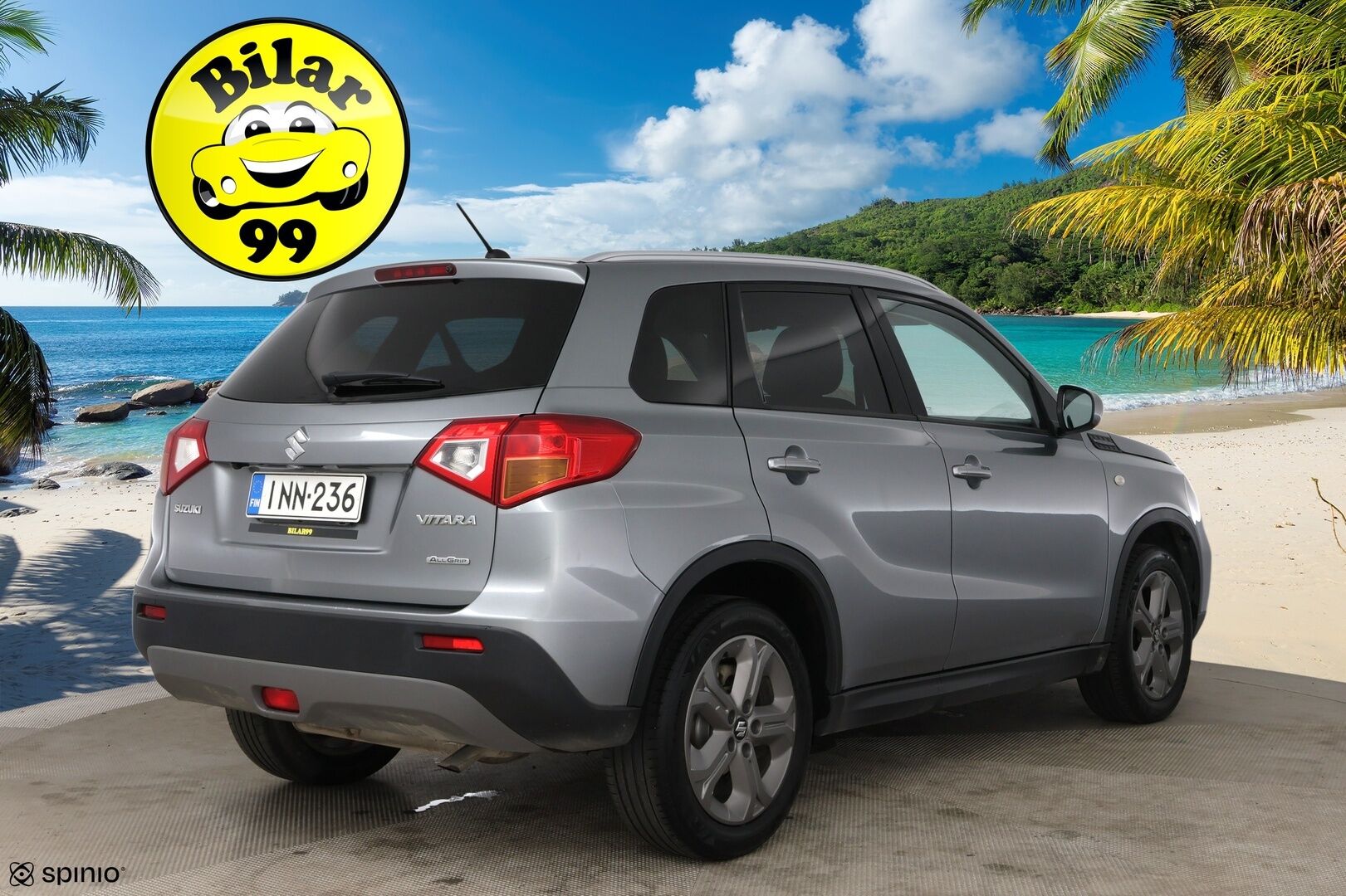 Suzuki Vitara 2016 1,6 VVT 4WD GL+ 5MT / Adapt. vakkari / Navi / P. Kamera / Suomi-auto - LED-lisävalo / Bluetooth