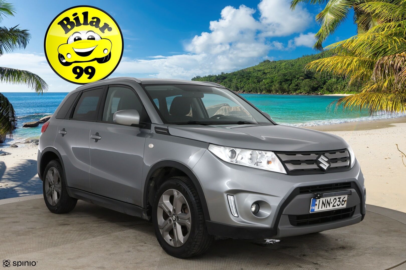 Suzuki Vitara 2016 1,6 VVT 4WD GL+ 5MT / Adapt. vakkari / Navi / P. Kamera / Suomi-auto - LED-lisävalo / Bluetooth