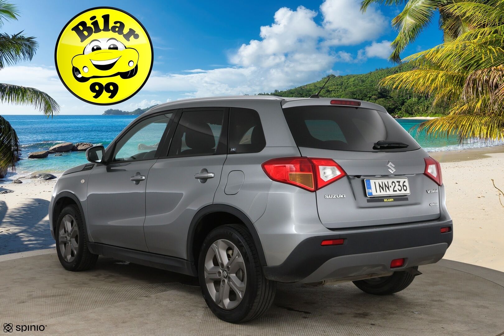 Suzuki Vitara 2016 1,6 VVT 4WD GL+ 5MT / Adapt. vakkari / Navi / P. Kamera / Suomi-auto - LED-lisävalo / Bluetooth