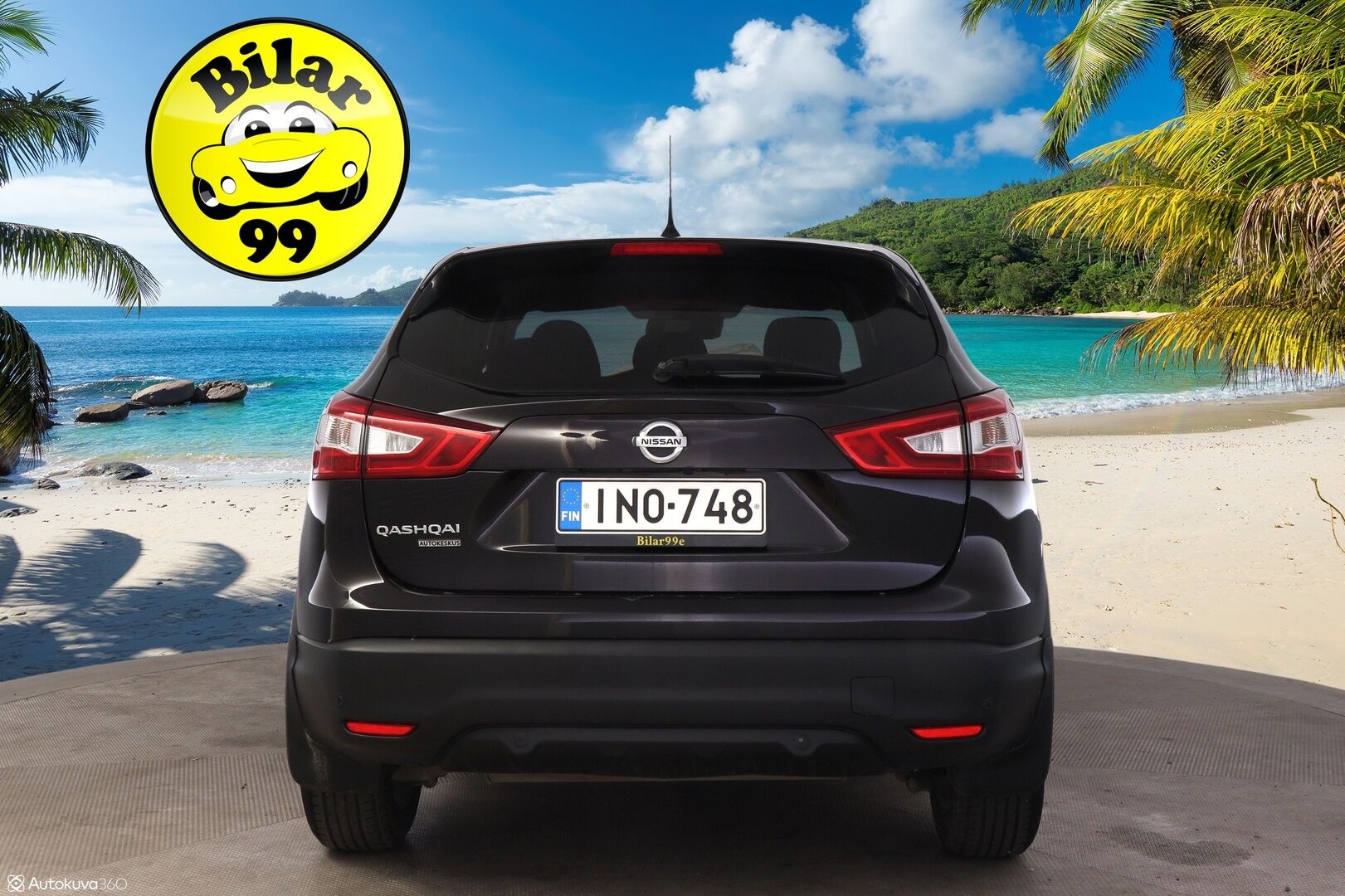 Nissan Qashqai 2017 DIG-T 115 N-Connecta 2WD 6M/T E6 * Lohko / Navi / 360 / Keyless / Suomi-auto*