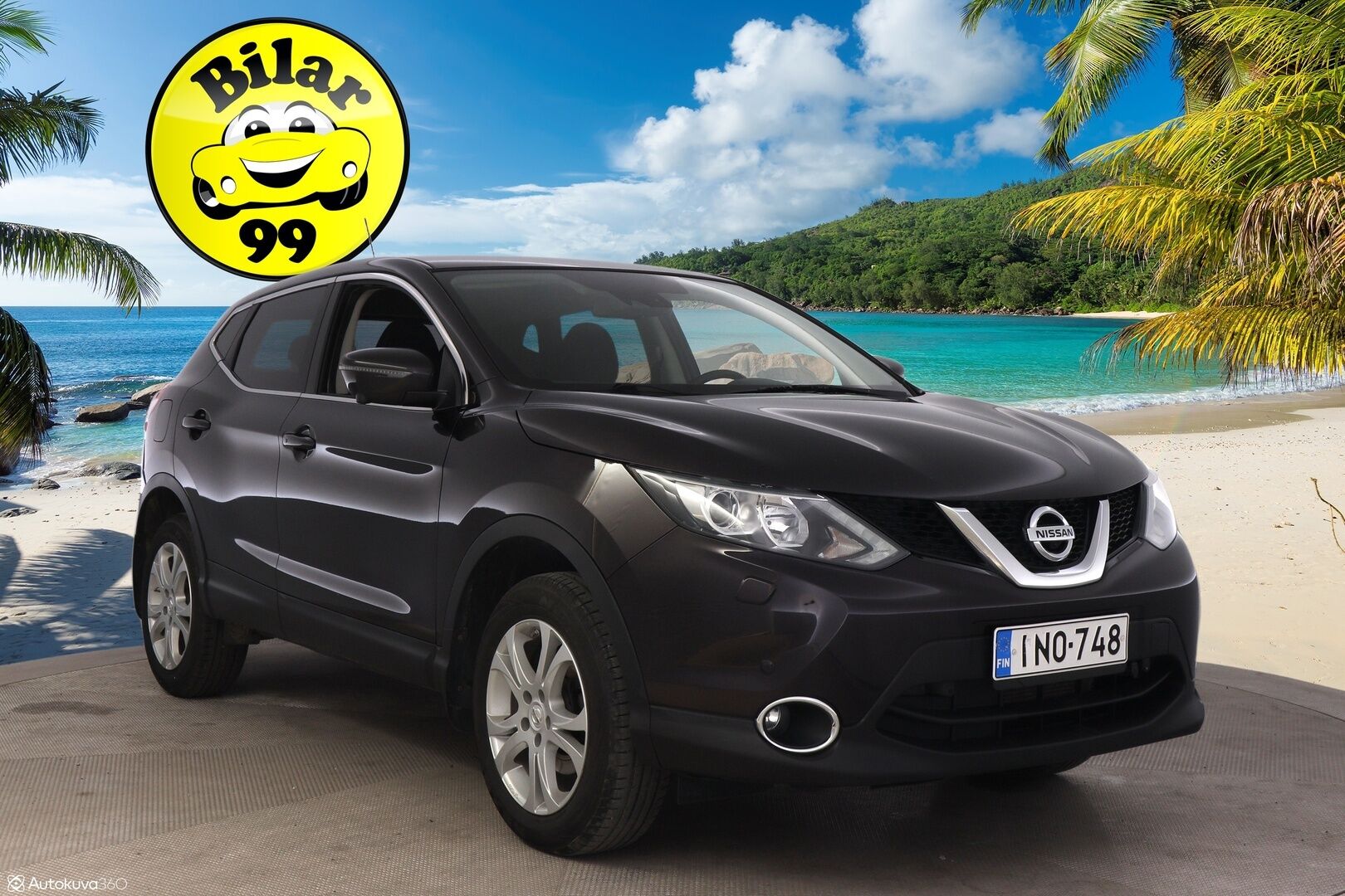 Nissan Qashqai 2017 DIG-T 115 N-Connecta 2WD 6M/T E6 * Lohko / Navi / 360 / Keyless / Suomi-auto*