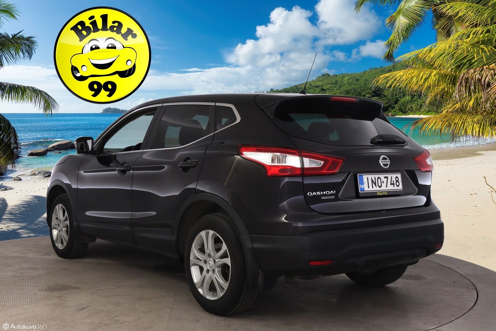 Nissan Qashqai 2017 DIG-T 115 N-Connecta 2WD 6M/T E6 * Lohko / Navi / 360 / Keyless / Suomi-auto*