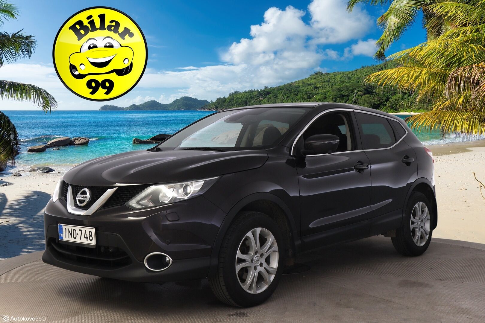 Nissan Qashqai 2017 DIG-T 115 N-Connecta 2WD 6M/T E6 * Lohko / Navi / 360 / Keyless / Suomi-auto*