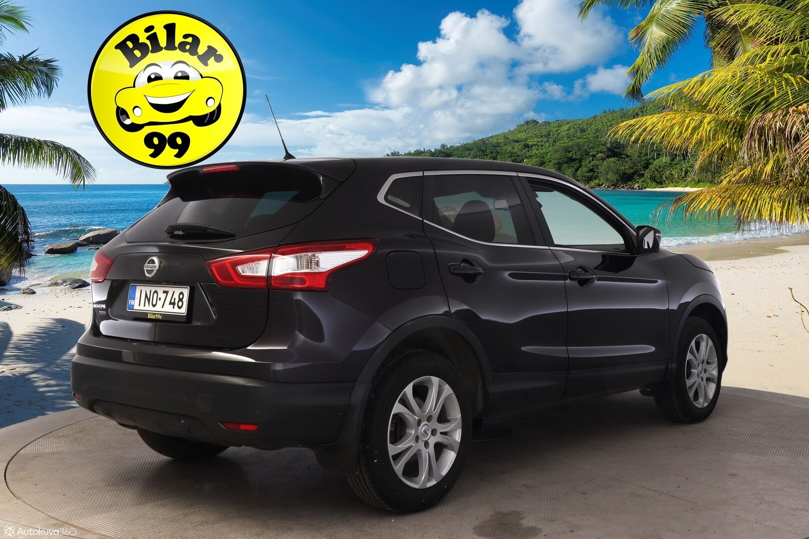 Nissan Qashqai 2017 DIG-T 115 N-Connecta 2WD 6M/T E6 * Lohko / Navi / 360 / Keyless / Suomi-auto*