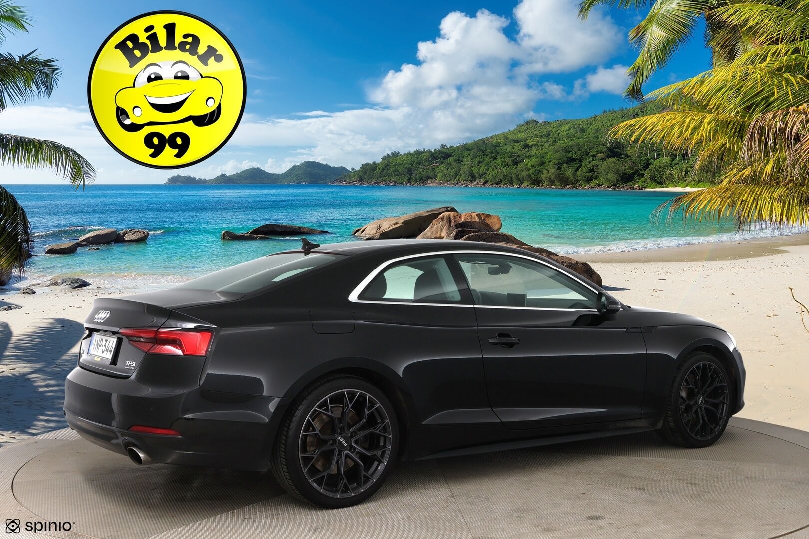 Audi A5 2017 Coupé Business Sport 2,0 TFSI 185 kW quattro S tronic /  Adapt.vakkari / Webasto / P.kamera / MMI+ / LED / Kaistavahti - Suomi-auto / Digimittaristo / Flat bottom / 2x alumiinivanteet