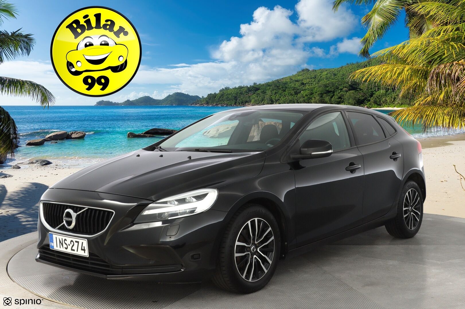 Volvo V40 2017 D2 Business E * Lohko / Vakkari / Vetokoukku / Facelift / BT * - Suomi-auto / Kahdet renkaat alumiinivantein / Vauhtipyörä uusittu! / Viimeisin huolto 161tkm