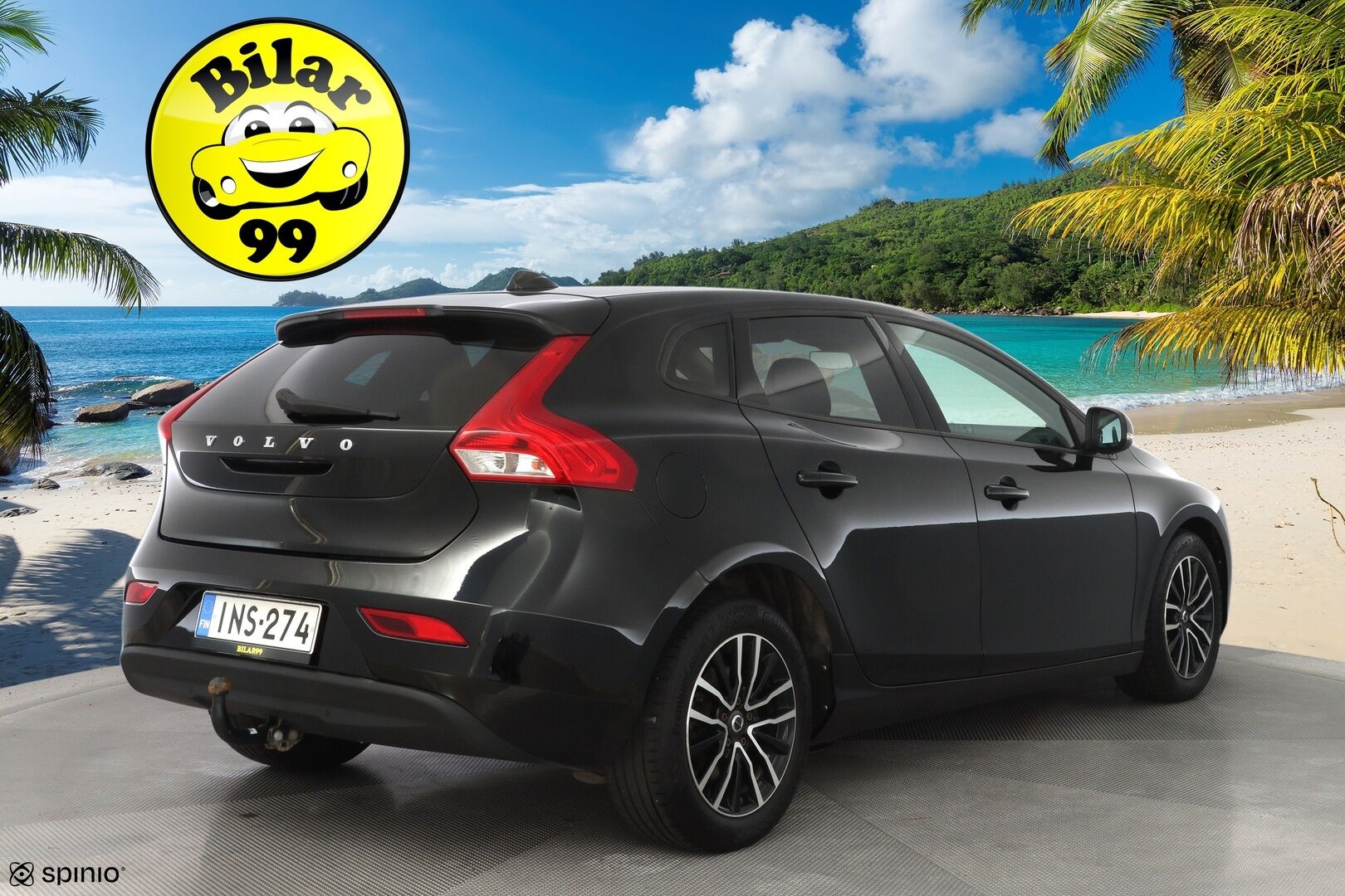Volvo V40 2017 D2 Business E * Lohko / Vakkari / Vetokoukku / Facelift / BT * - Suomi-auto / Kahdet renkaat alumiinivantein / Vauhtipyörä uusittu! / Viimeisin huolto 161tkm