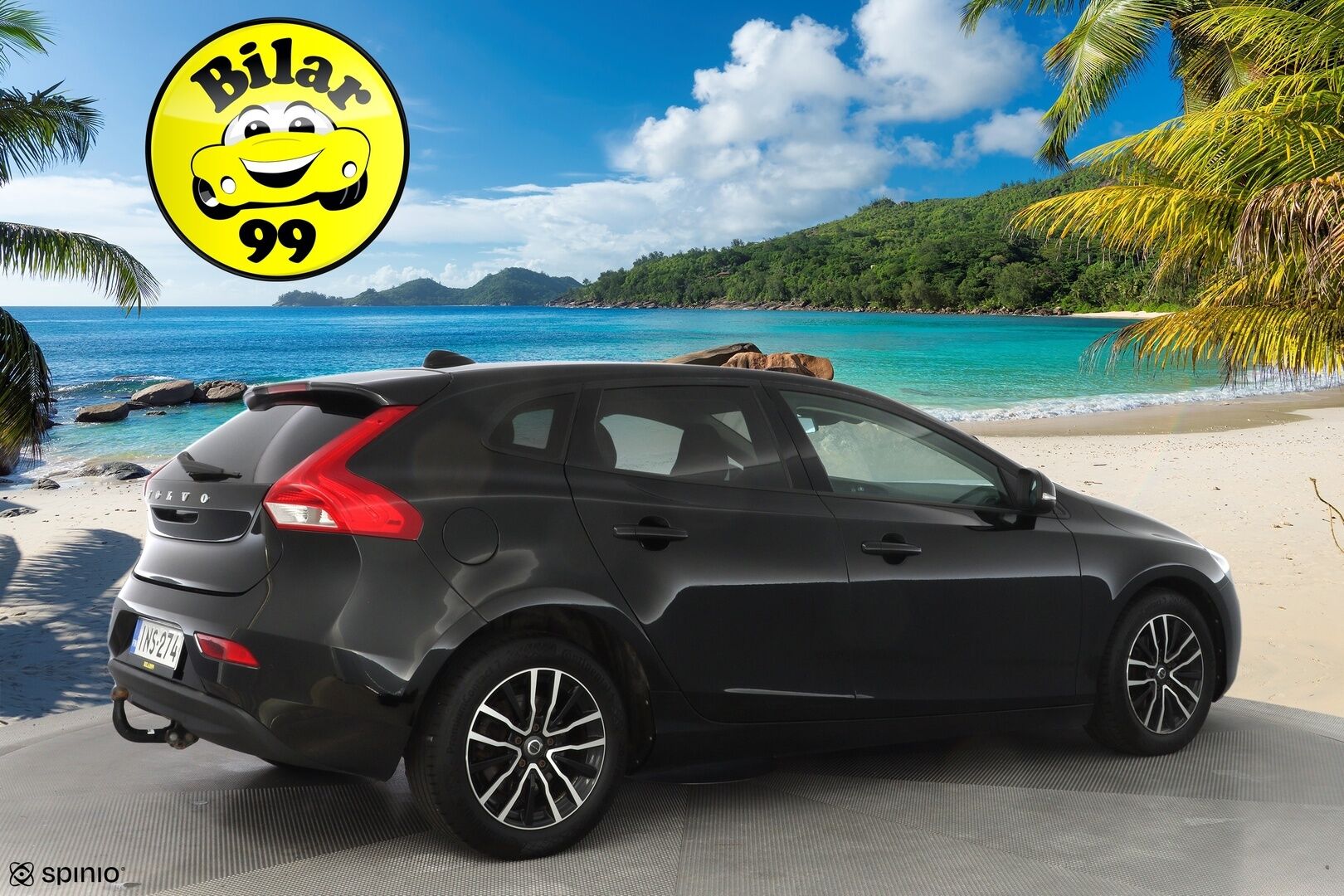Volvo V40 2017 D2 Business E * Lohko / Vakkari / Vetokoukku / Facelift / BT * - Suomi-auto / Kahdet renkaat alumiinivantein / Vauhtipyörä uusittu! / Viimeisin huolto 161tkm