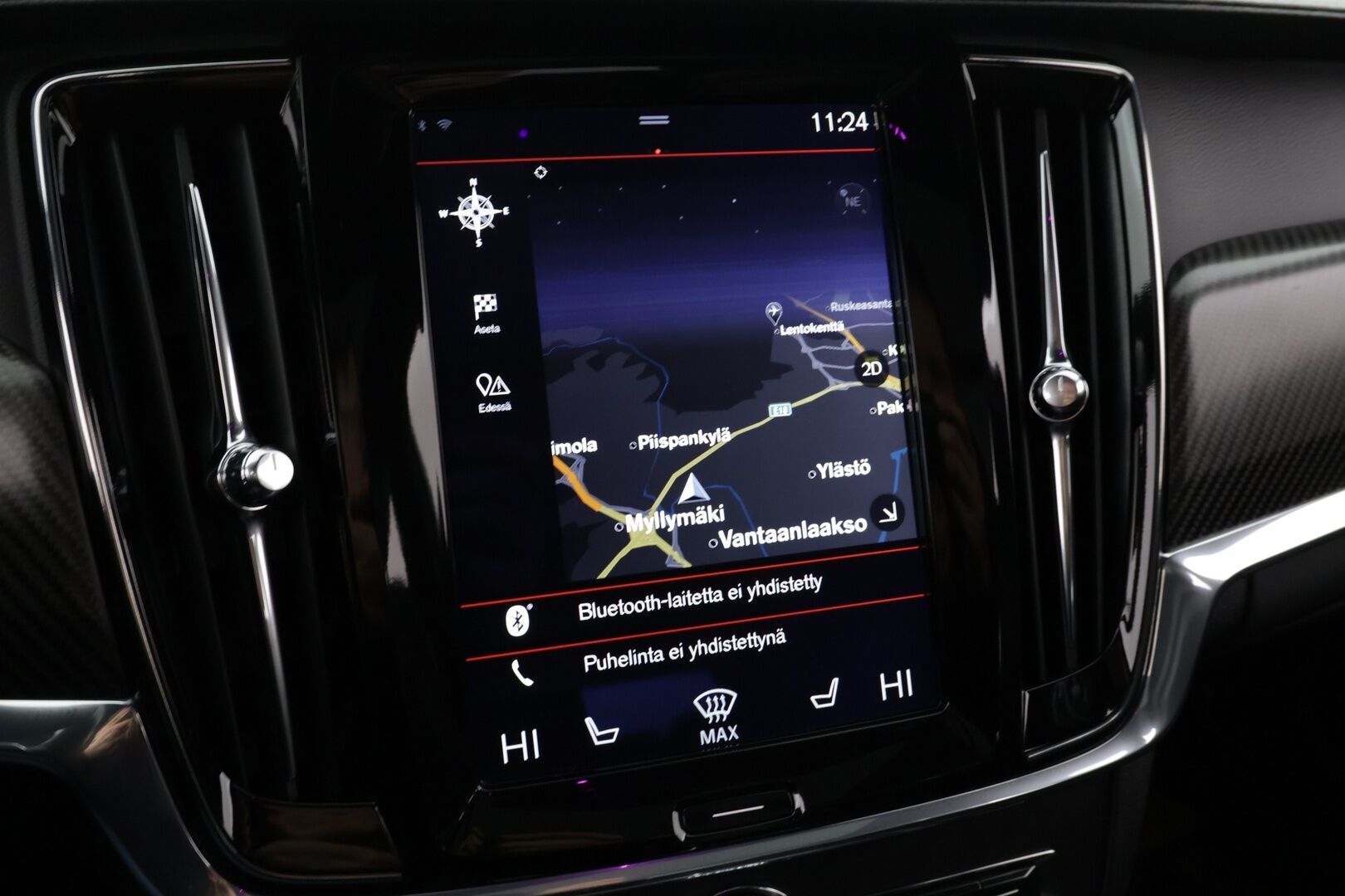 Volvo V90 2018 D5 AWD Business R-Design aut *EI ADBLUE / Webasto / Bowers & Wilkins / Panorama / Muistipenkit / Keyless / 360 kamera / HUD / Koukku / Blis* - *EI ADBLUE / NELIVETO / D5 / R-Design*