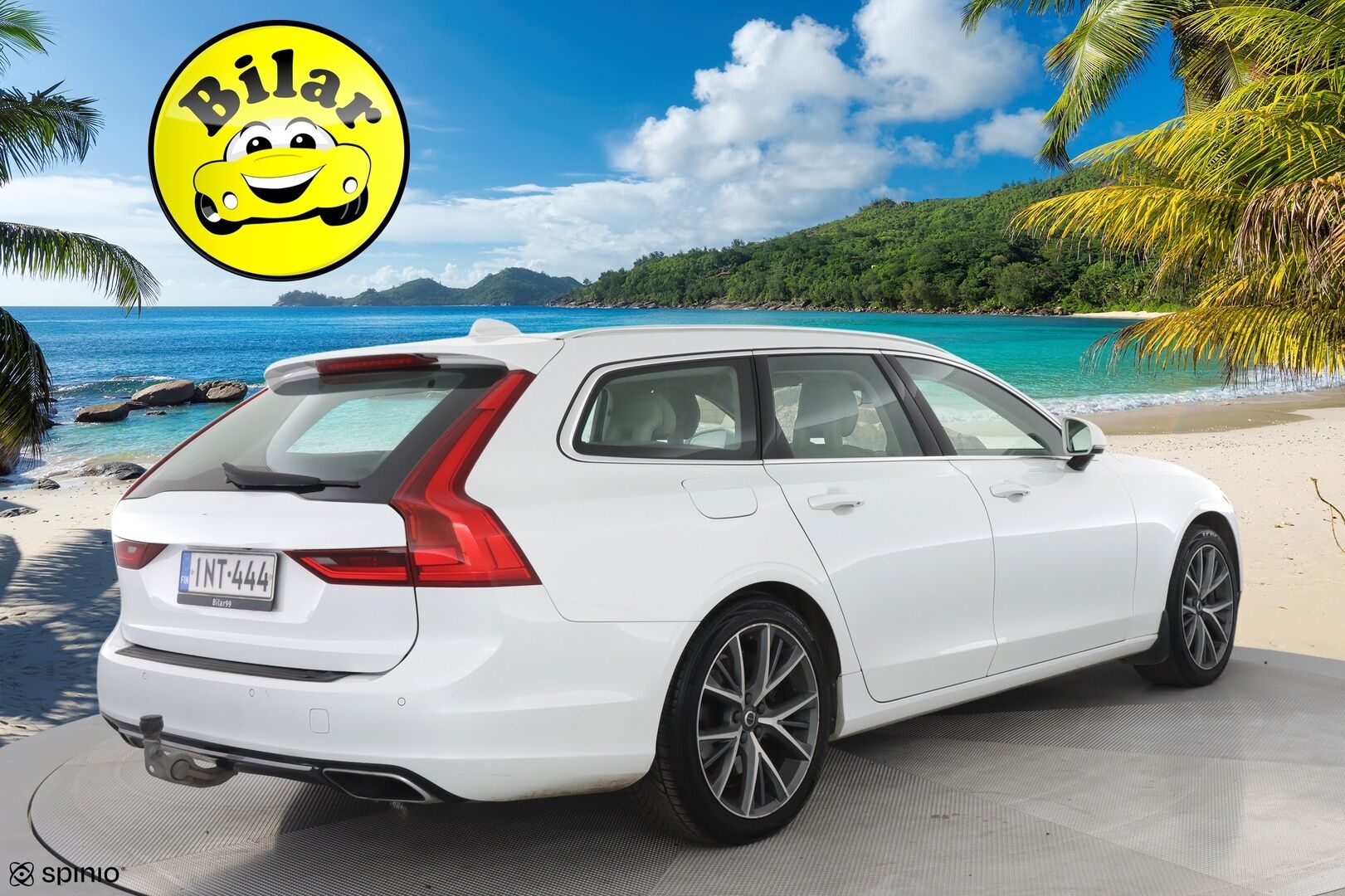 Volvo V90 2017 T8 AWD Momentum aut - | Acc | 2x Renkaat! | Merkkihuollot! | Webasto! | Koukku! | Vaalea Sisusta! | 