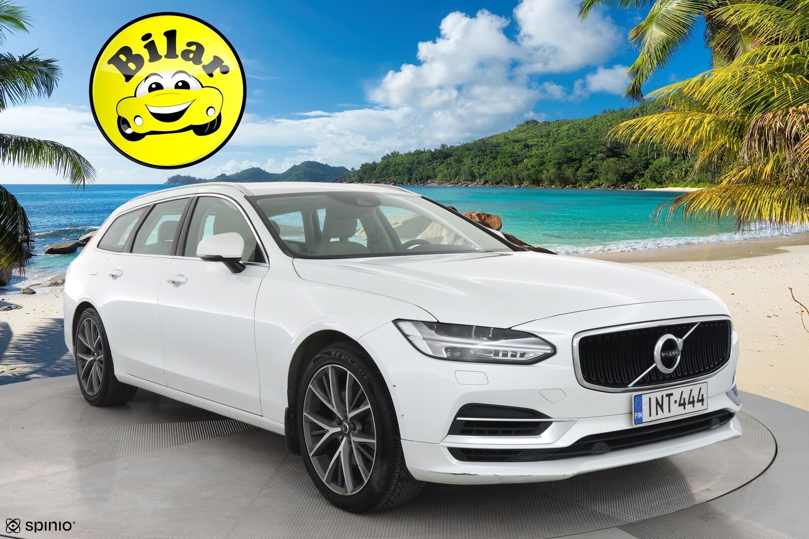 Volvo V90 2017 T8 AWD Momentum aut - | Acc | 2x Renkaat! | Merkkihuollot! | Webasto! | Koukku! | Vaalea Sisusta! | 