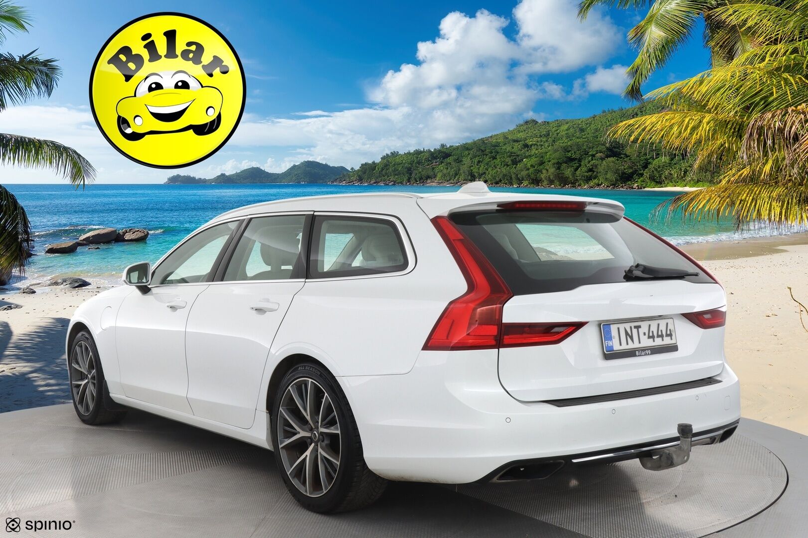 Volvo V90 2017 T8 AWD Momentum aut - | Acc | 2x Renkaat! | Merkkihuollot! | Webasto! | Koukku! | Vaalea Sisusta! | 