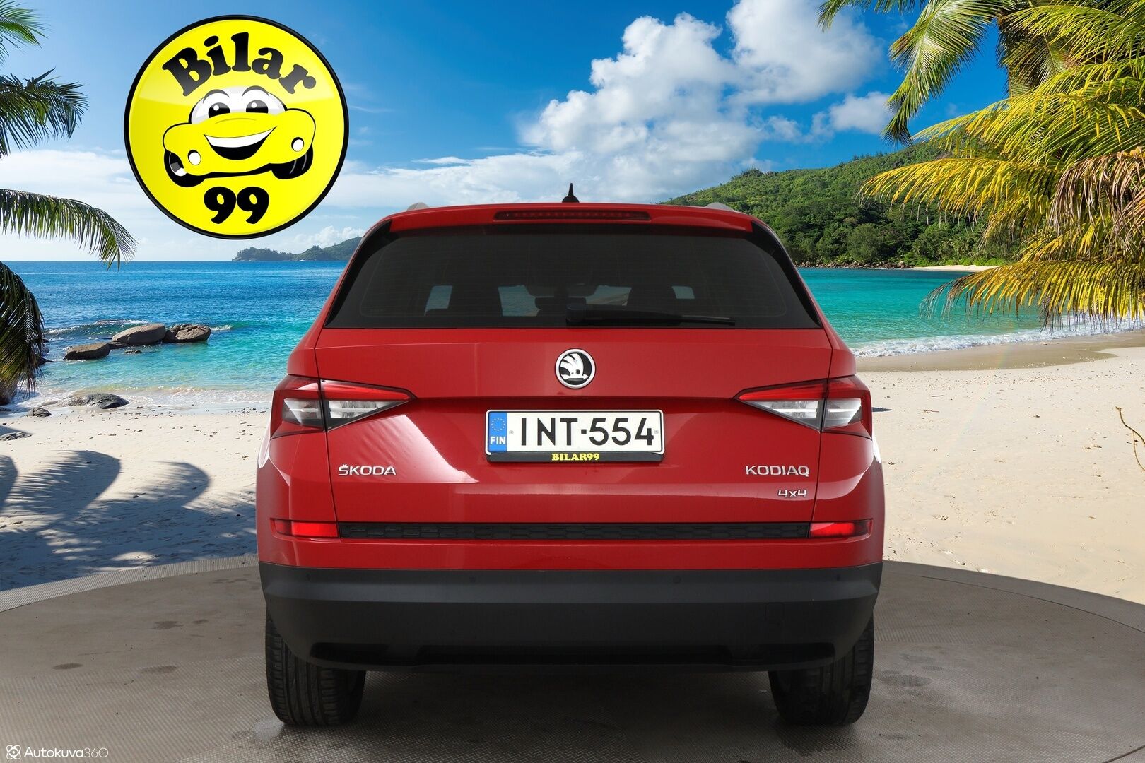 Skoda Kodiaq 2017 1,4 TSI 4x4 Ambition DSG Autom / Adapt.vak / Webasto / P-tutkat / Smartlink - LED ajovalot / Suomi-auto / Juuri iso huolto tehtynä! 