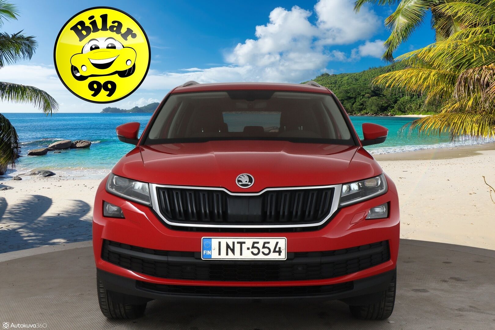 Skoda Kodiaq 2017 1,4 TSI 4x4 Ambition DSG Autom / Adapt.vak / Webasto / P-tutkat / Smartlink - LED ajovalot / Suomi-auto / Juuri iso huolto tehtynä! 